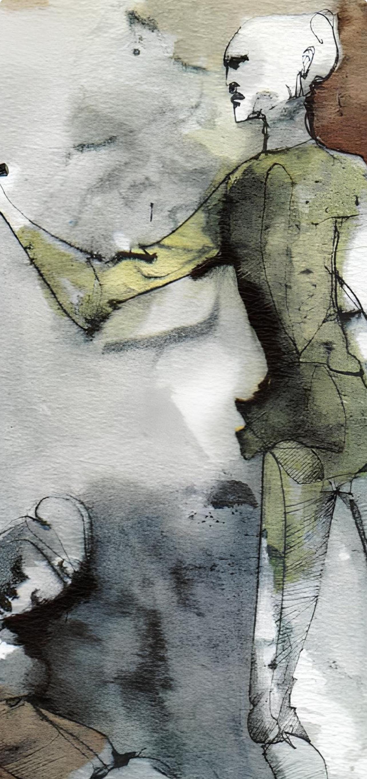 Léonor Fini, Composition, Histoire d'O, Limited Edition Lithograph