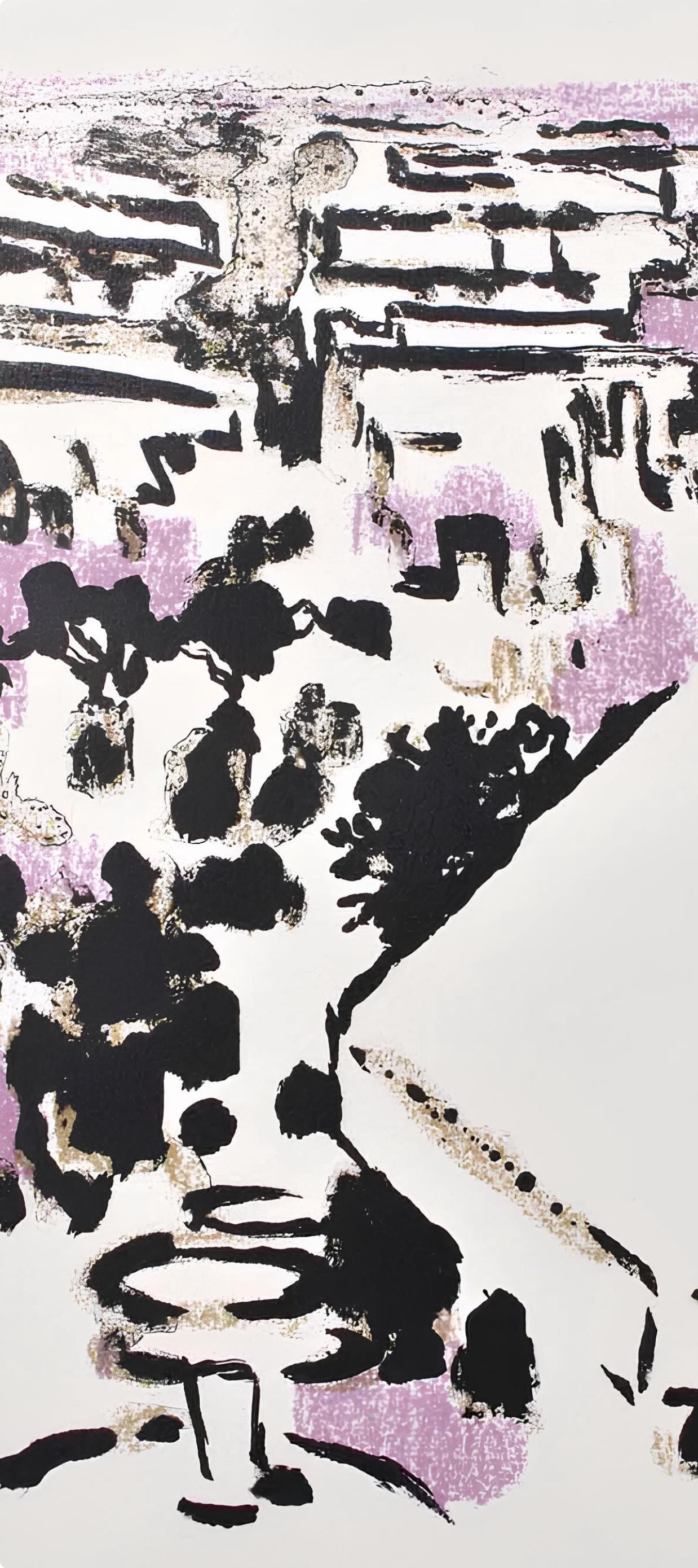 Alexandre Garbell, Composition, Œuvres complètes d'Albert Camus, Limited Edition Lithograph