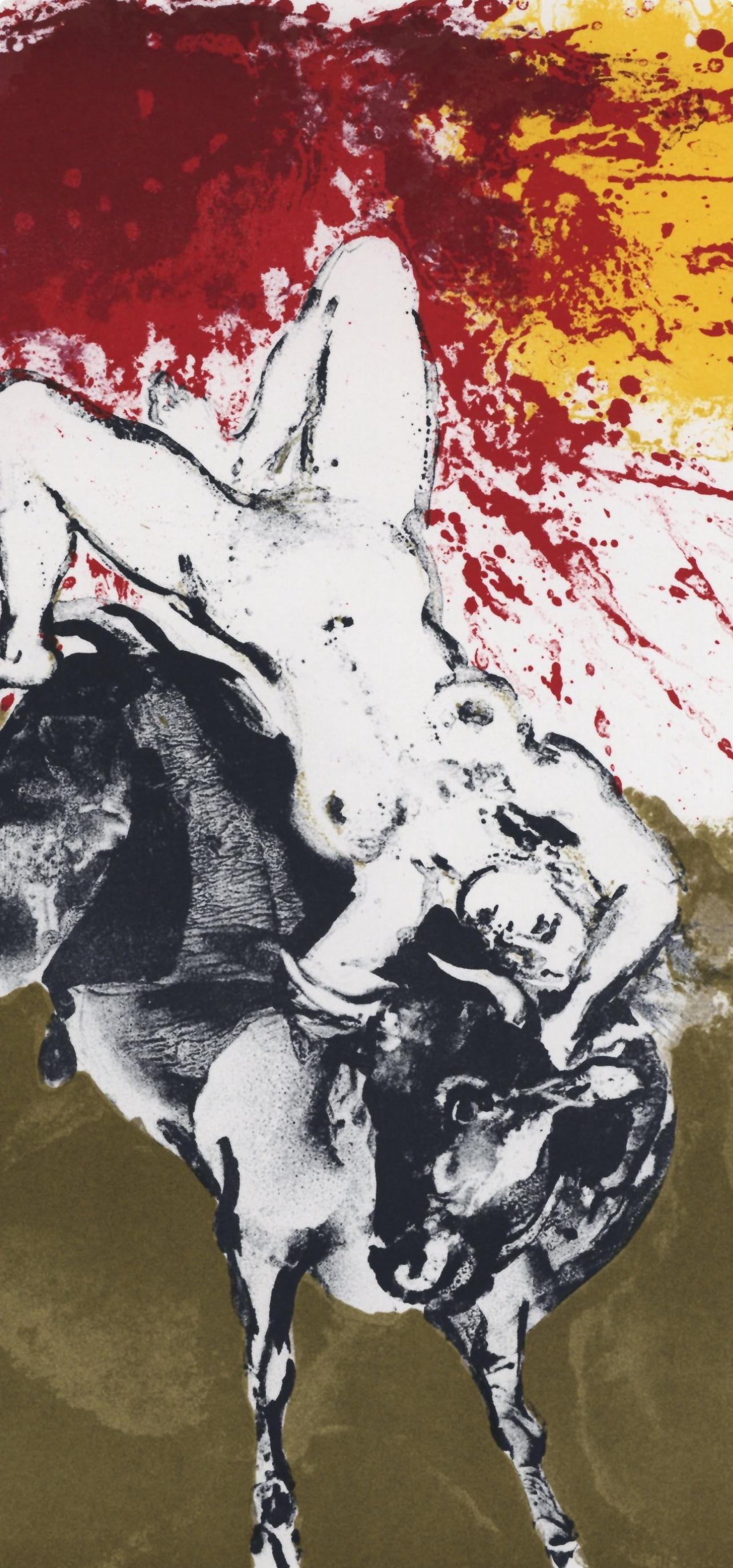 Walter Spitzer, Composition, L'Odyssée, Limited Edition Lithograph