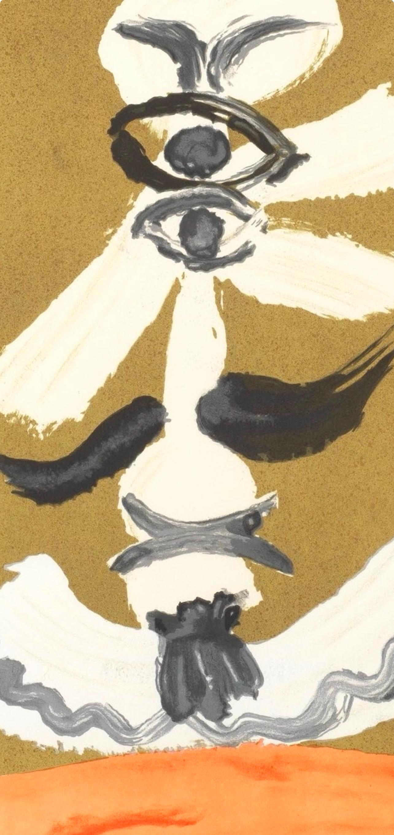 Pablo Picasso, Composition (Orozco 207-261), Vingt-Neuf Portraits Imaginaires, Limited Edition Lithograph