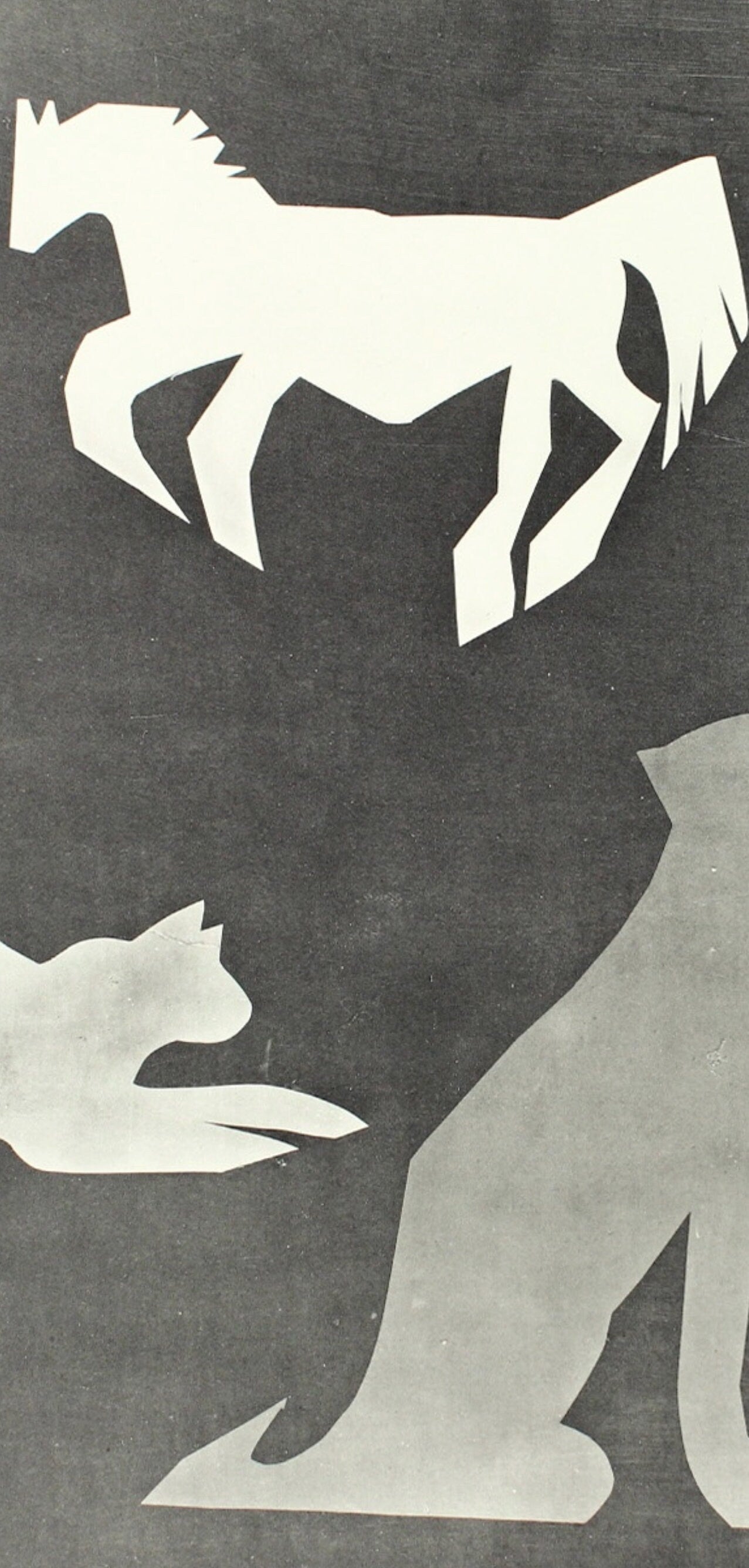Pablo Picasso, Composition (Bloch 112; Kibbey 1466; Goeppert 115), Diurnes Découpages et Photographies, Limited Edition Phototype