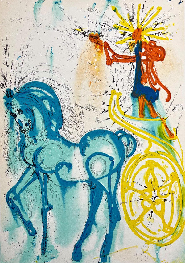 Salvador Dalí, Le Cheval de Triomphe, Les Chevaux de Dalí, Limited Edition Lithograph
