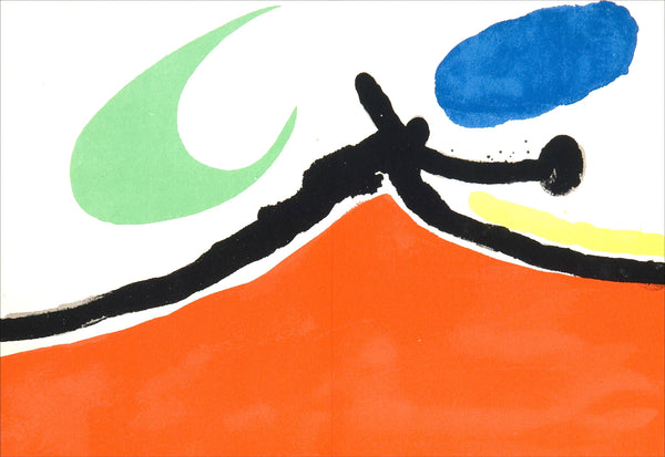 Joan Miró, Composition (Mourlot 872-881; Cramer 164), El tapís de Tarragona, Limited Edition Lithograph