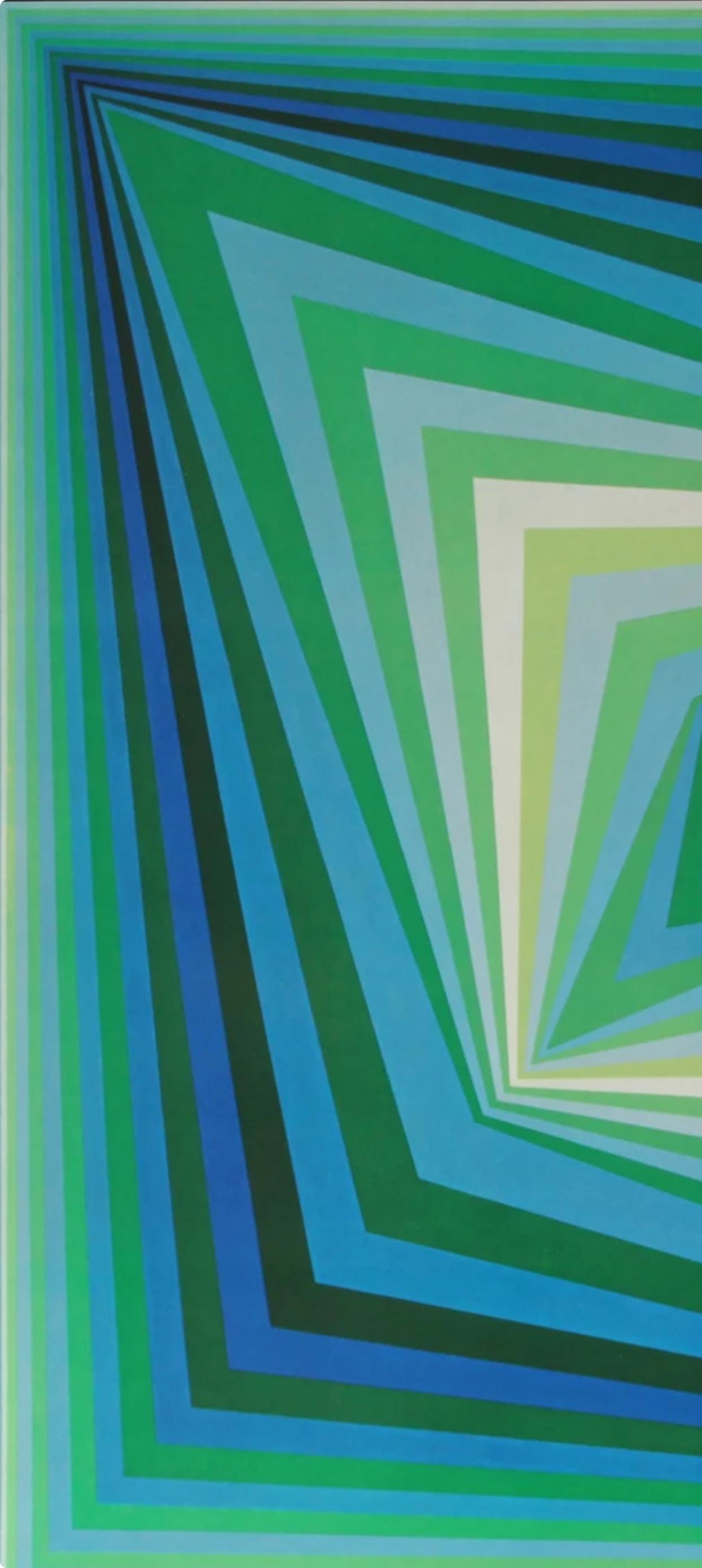 Victor Vasarely, Composition, Progressions II, Limited Edition Héliogravure