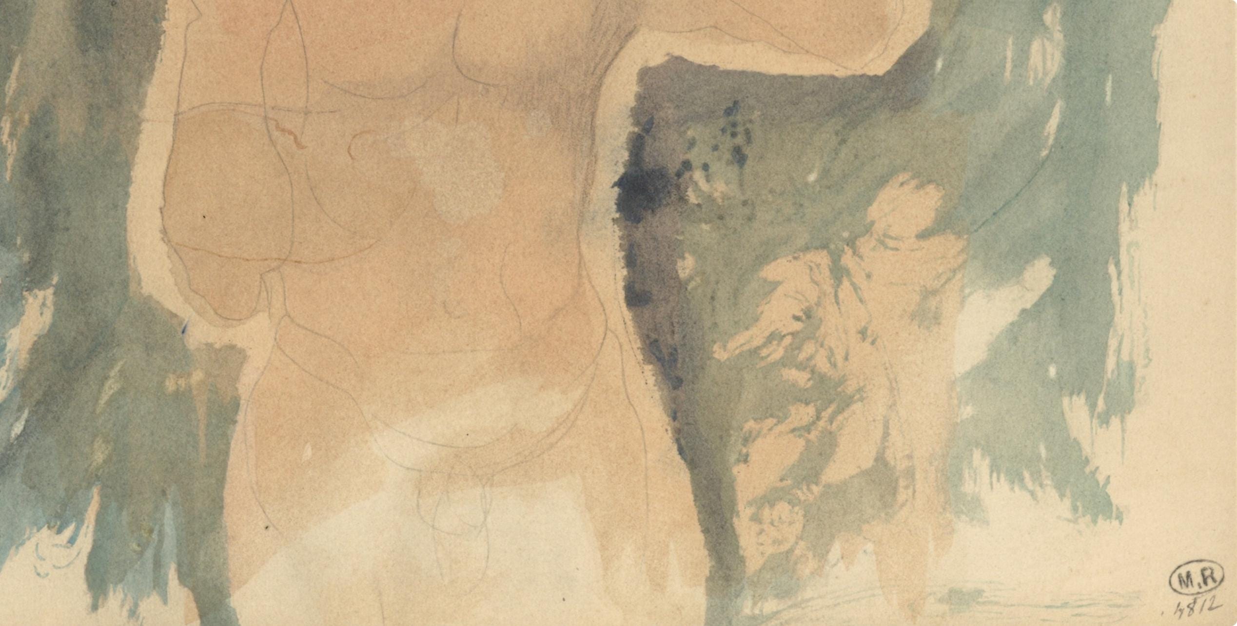 Auguste Rodin, Composition, La Varende, Rodin, Limited Edition Lithograph