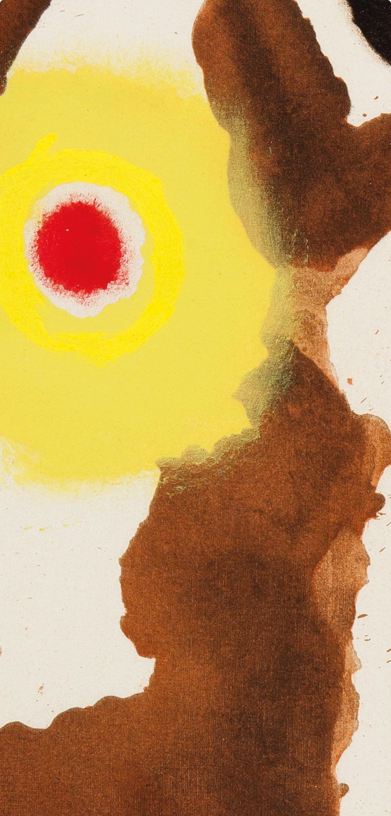 Joan Miró, Composition (Cramer 69; Dupin 292; Mourlot 286-294), Miró 1959-1960, Limited Edition Lithograph