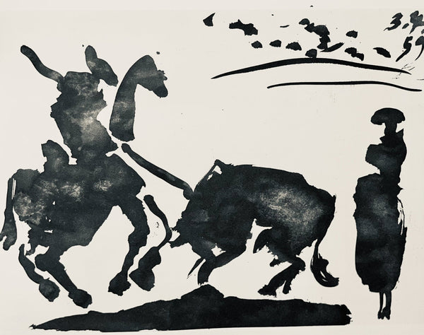 Pablo Picasso, Composition (Bloch 1276; Czwiklitzer 23), Toros y Toreros, Limited Edition Lithograph