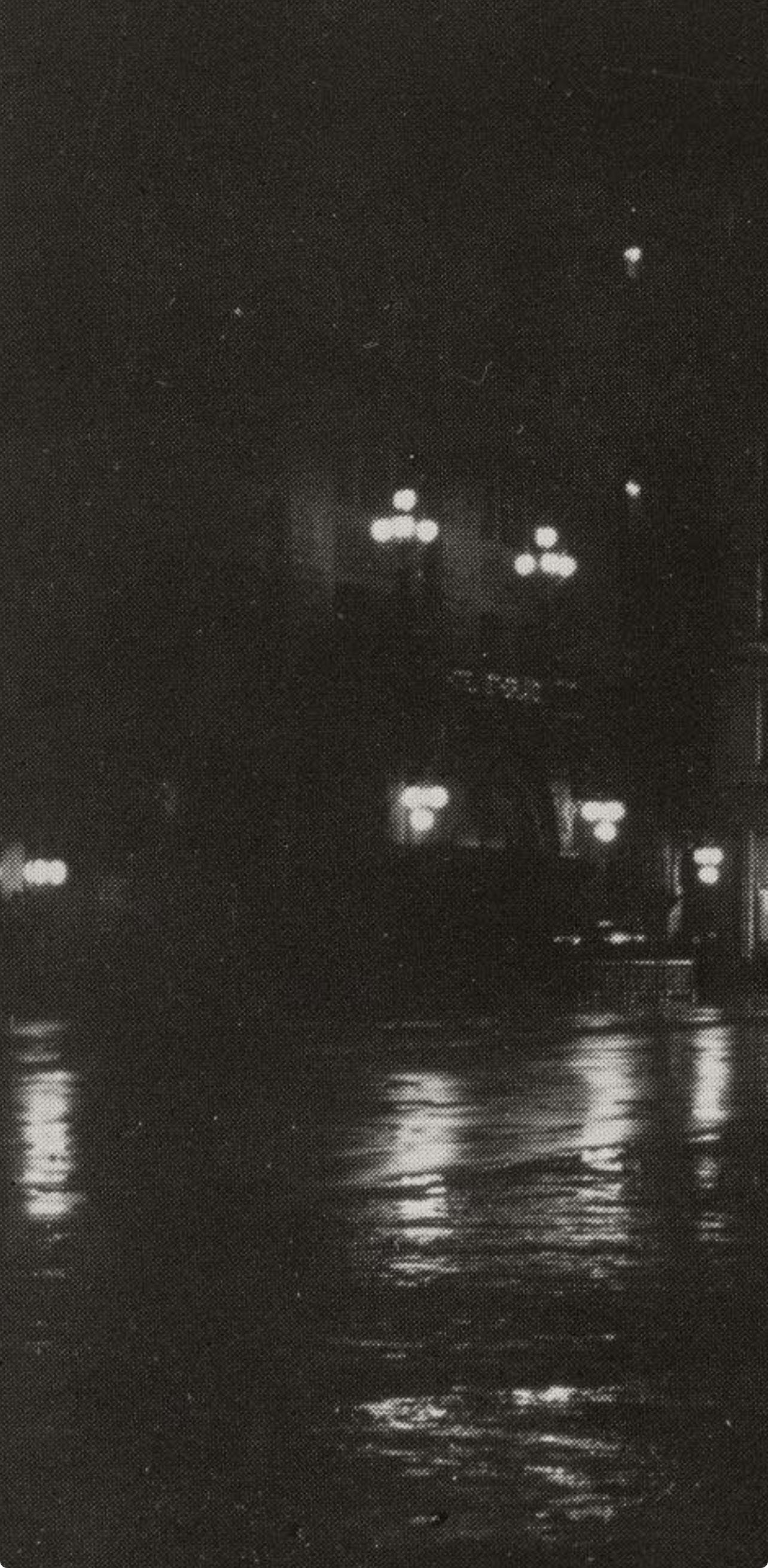 Alfred Stieglitz, Night, New York, Alfred Stieglitz Memorial Portfolio 1864-1946, Limited Edition Halftone Photograph