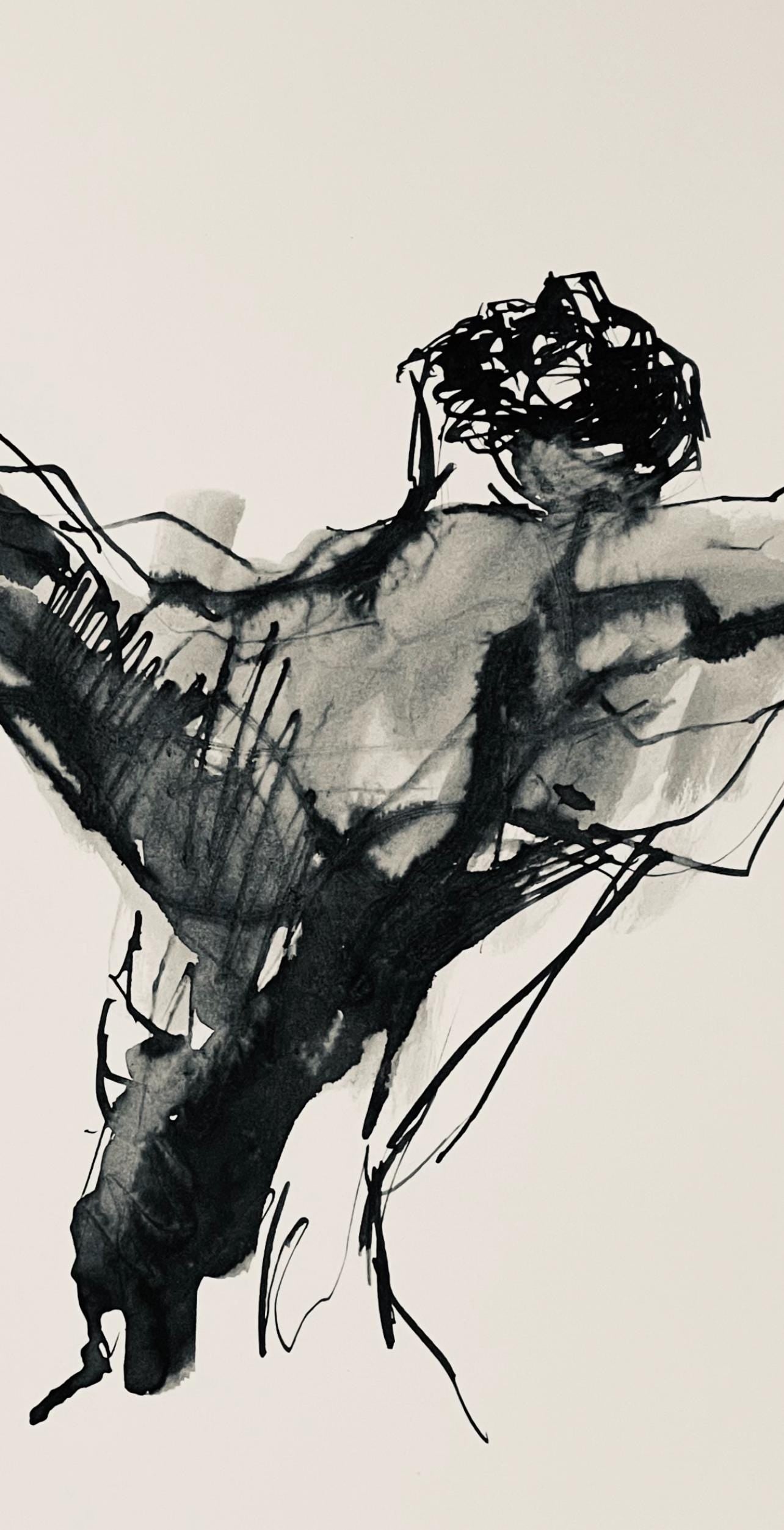 Abraham Rattner, Study for Job, Limited Edition Lithograph