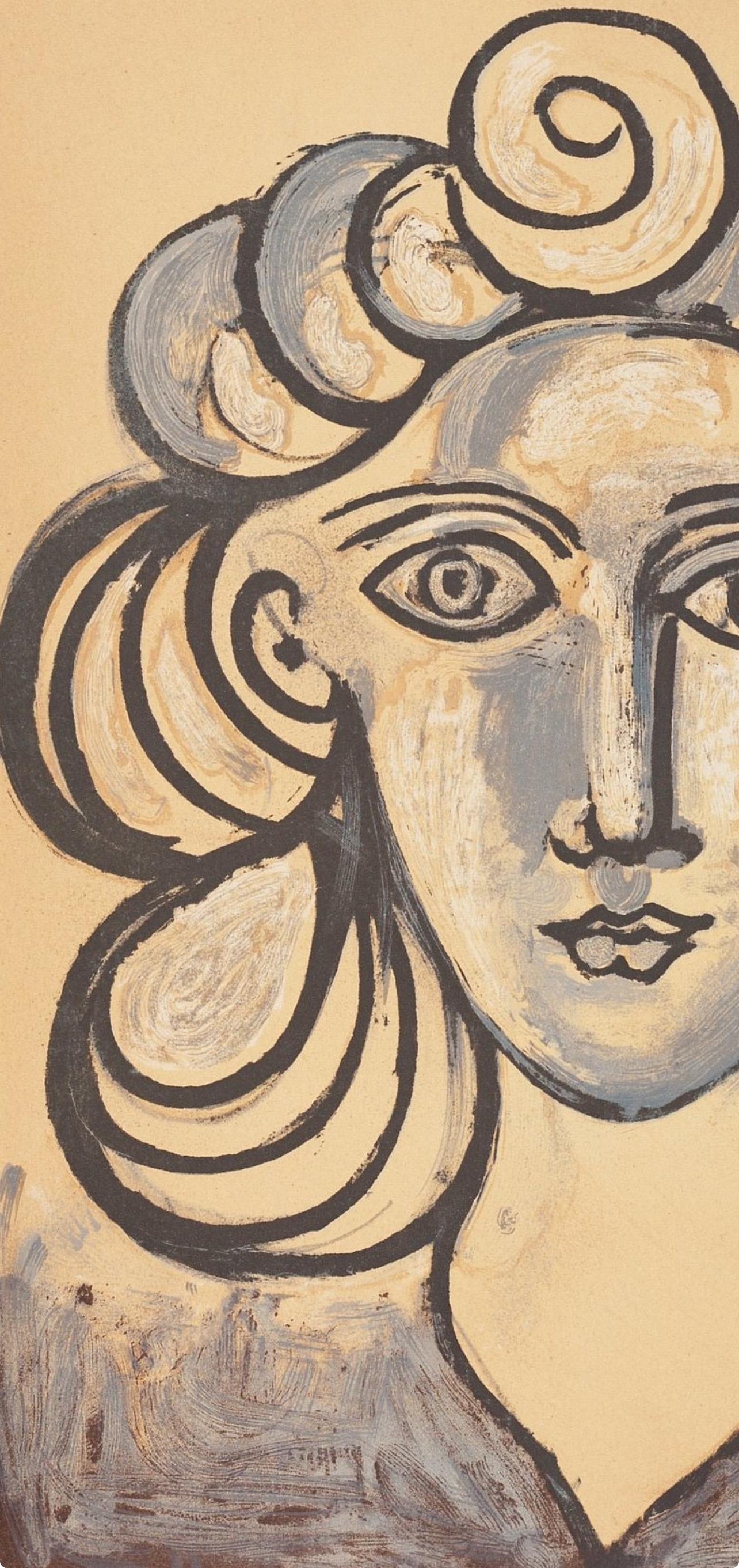 Pablo Picasso, Composition (Cramer 67; Bloch 748; Mourlot 245; Bloch, Books 66), La Guerre et la Paix, Limited Edition Lithograph