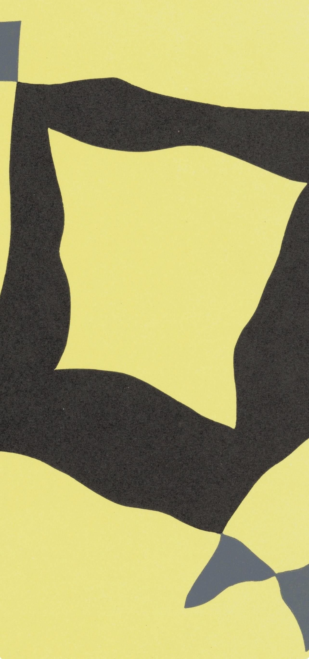 Hans Jean Arp, Composition, Feuilles éparses, Limited Edition Woodcut