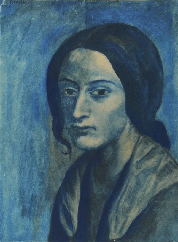 Pablo Picasso, Composition, Les Bleus de Barcelone, Limited Edition Lithograph