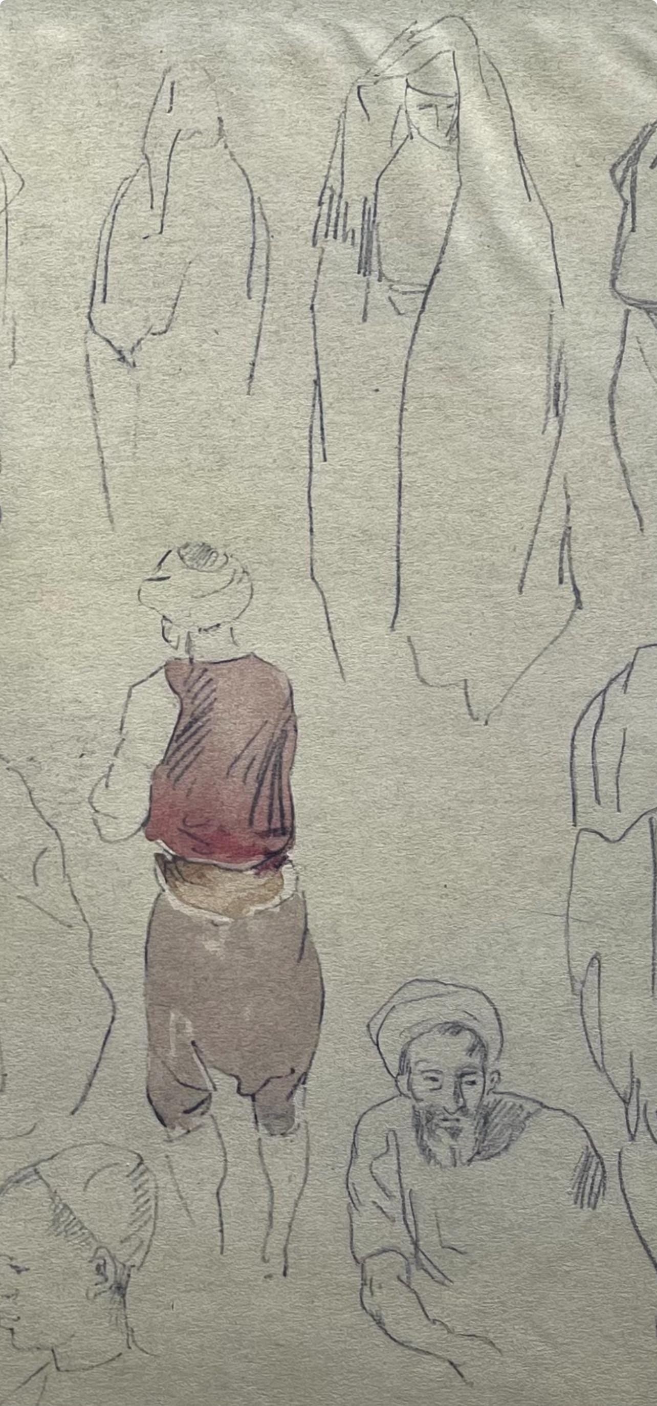 Eugène Delacroix, Composition, Trente et un Dessins et Aquarelles du Maroc, Limited Edition Lithograph