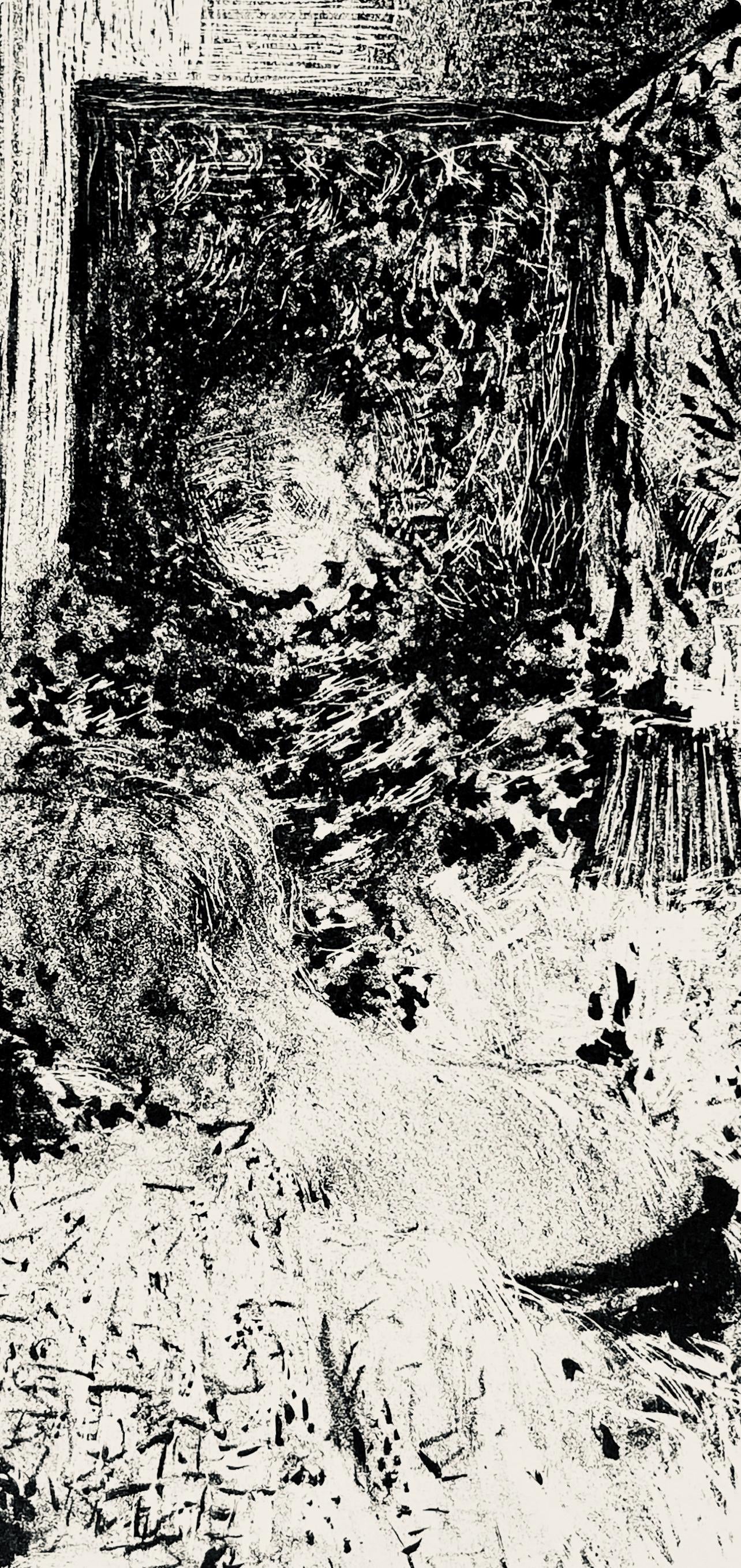 Édouard Vuillard, Intimite, Derrière le miroir, Limited Edition Lithograph