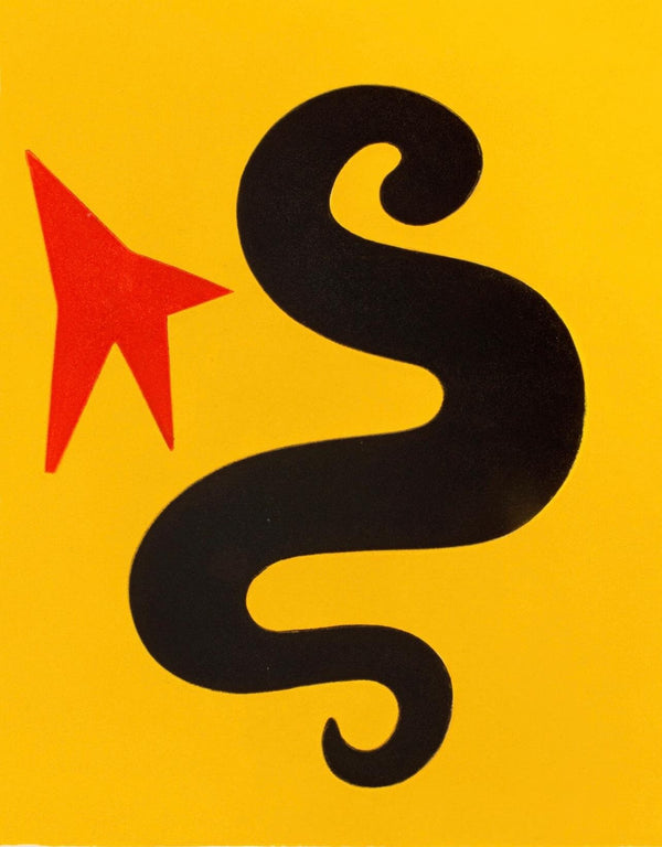 Alexander Calder, Composition, Derrière le miroir, Limited Edition Lithograph