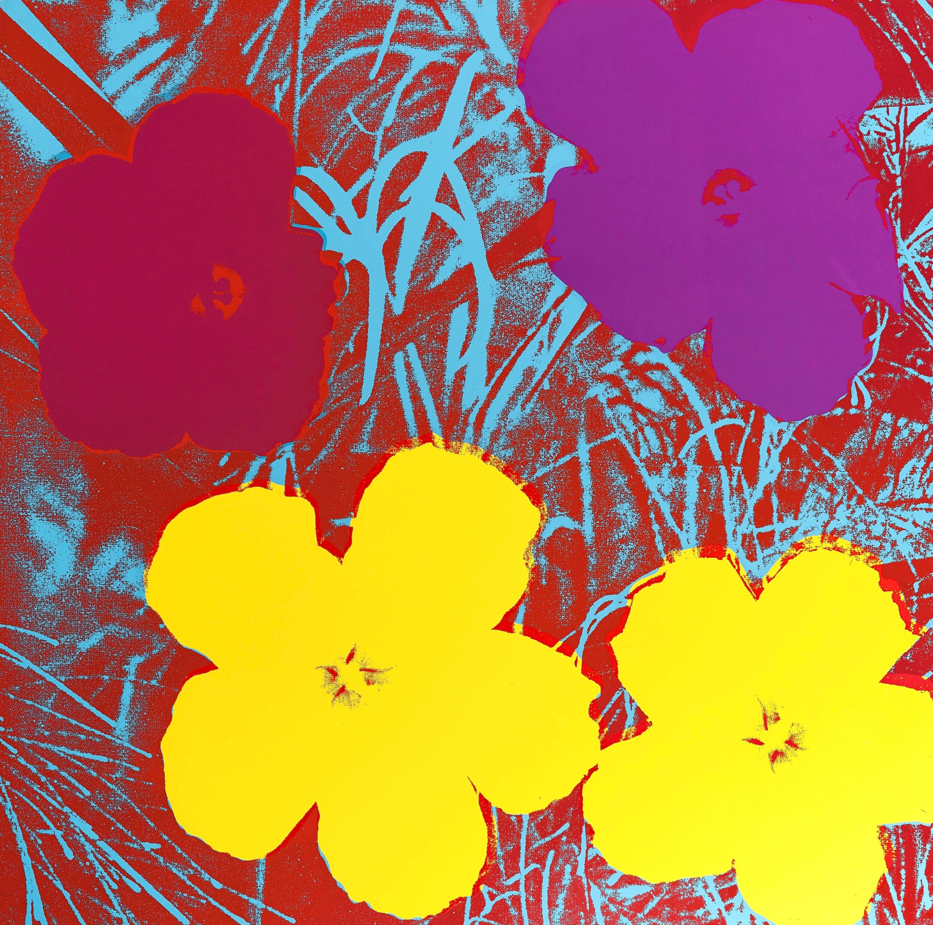 Andy Warhol, Flowers, nº71, Official Edition, Sunday B. Morning, Silkscreen