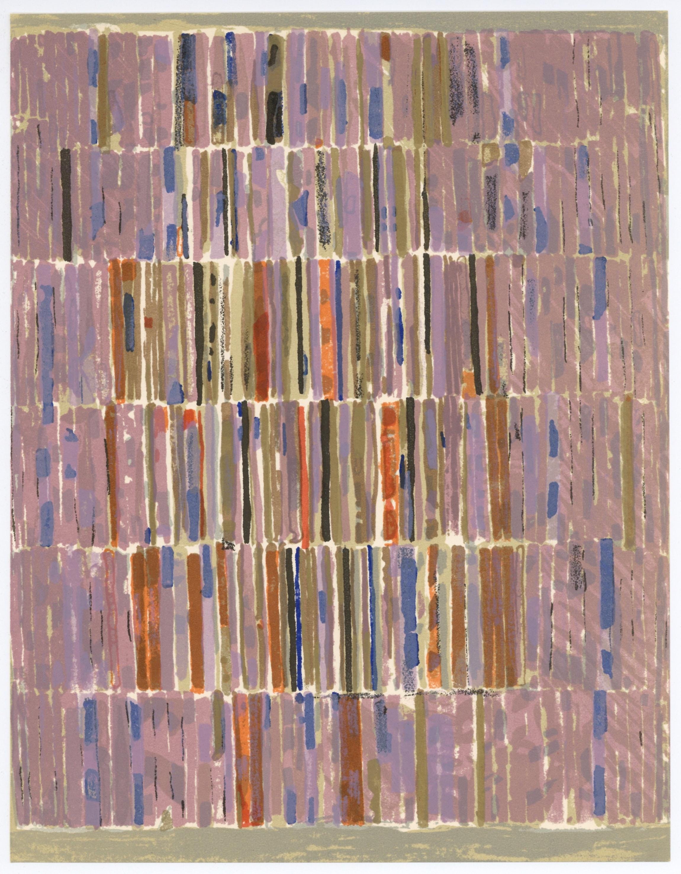 César Baldaccini, Composition, XXe siècle, Limited Edition Lithograph