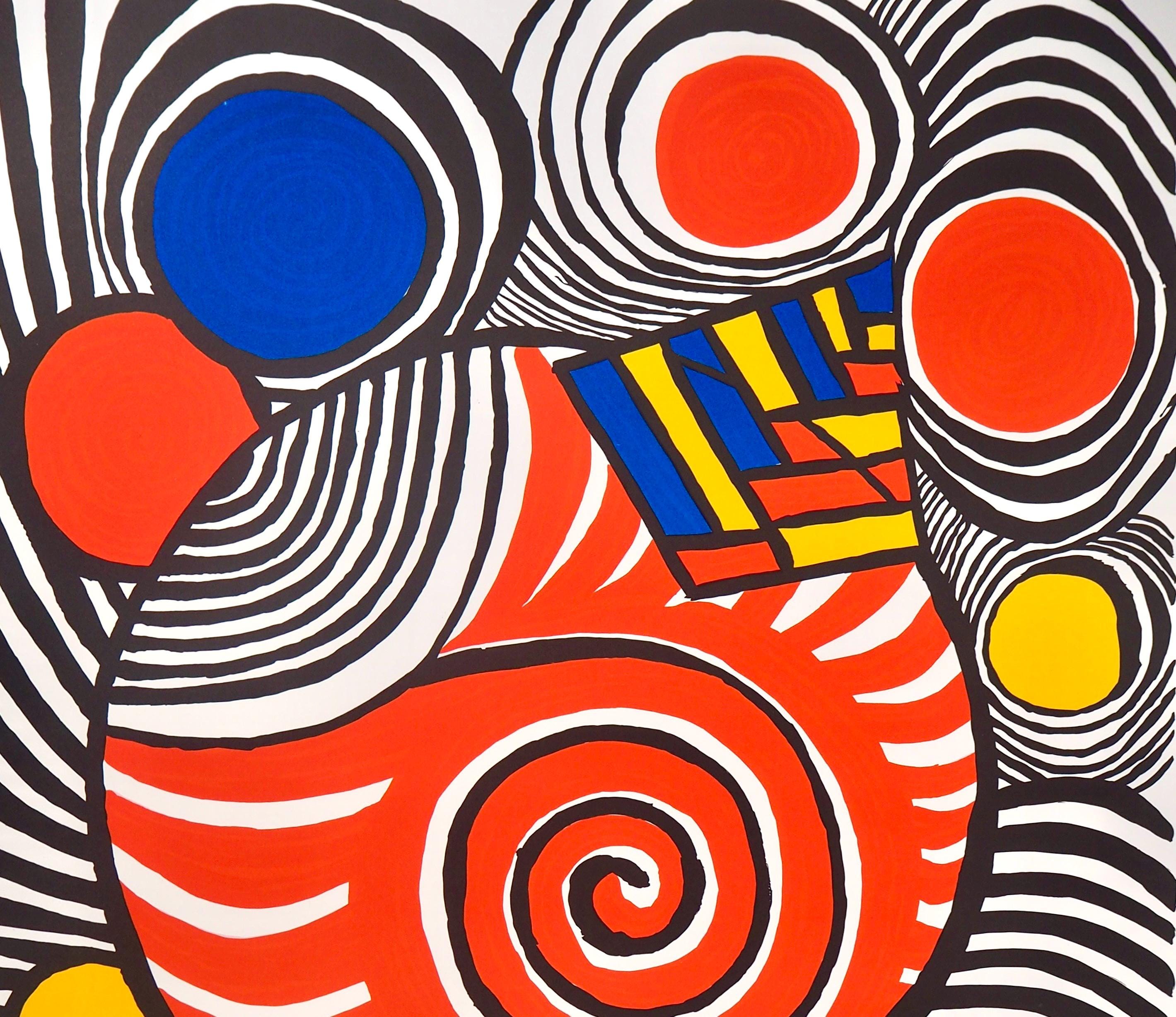 Alexander Calder, Clown, Limited Edition Lithograph