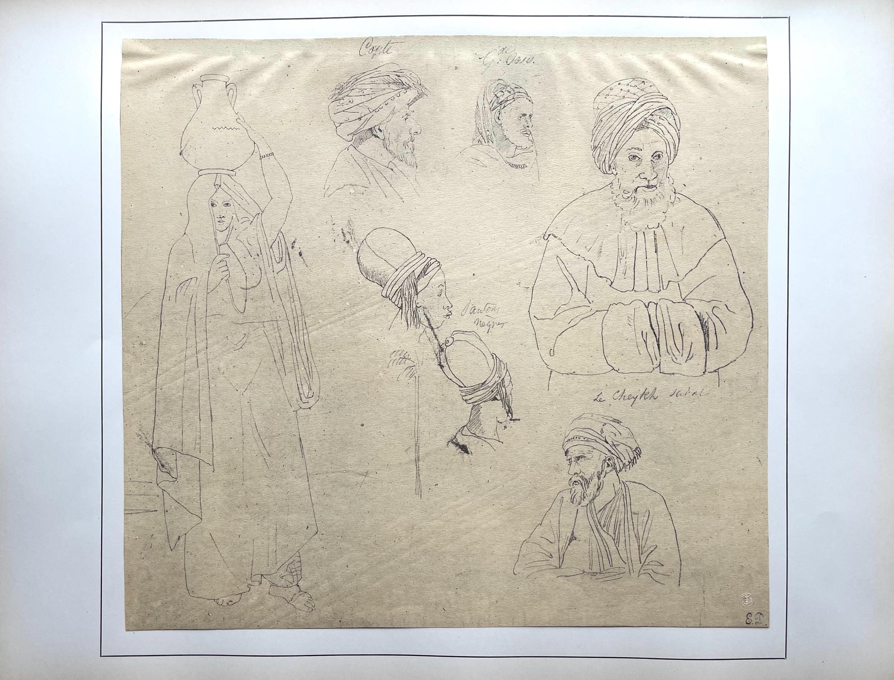Eugène Delacroix, Composition, Trente et un Dessins et Aquarelles du Maroc, Limited Edition Lithograph