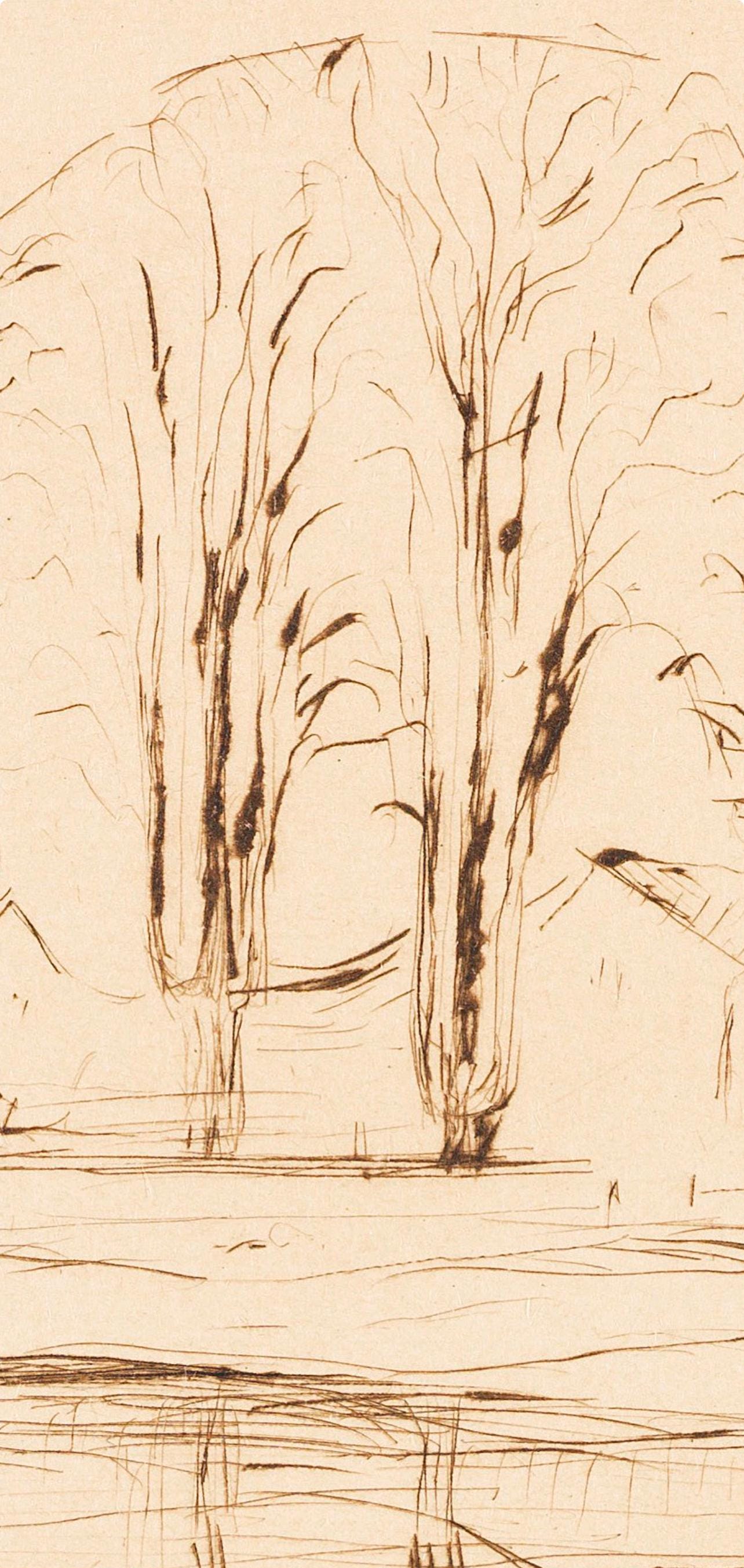Edvard Munch, Fra Åsgårdstrand (Schiefler 260; Woll 289), Limited Edition Etching