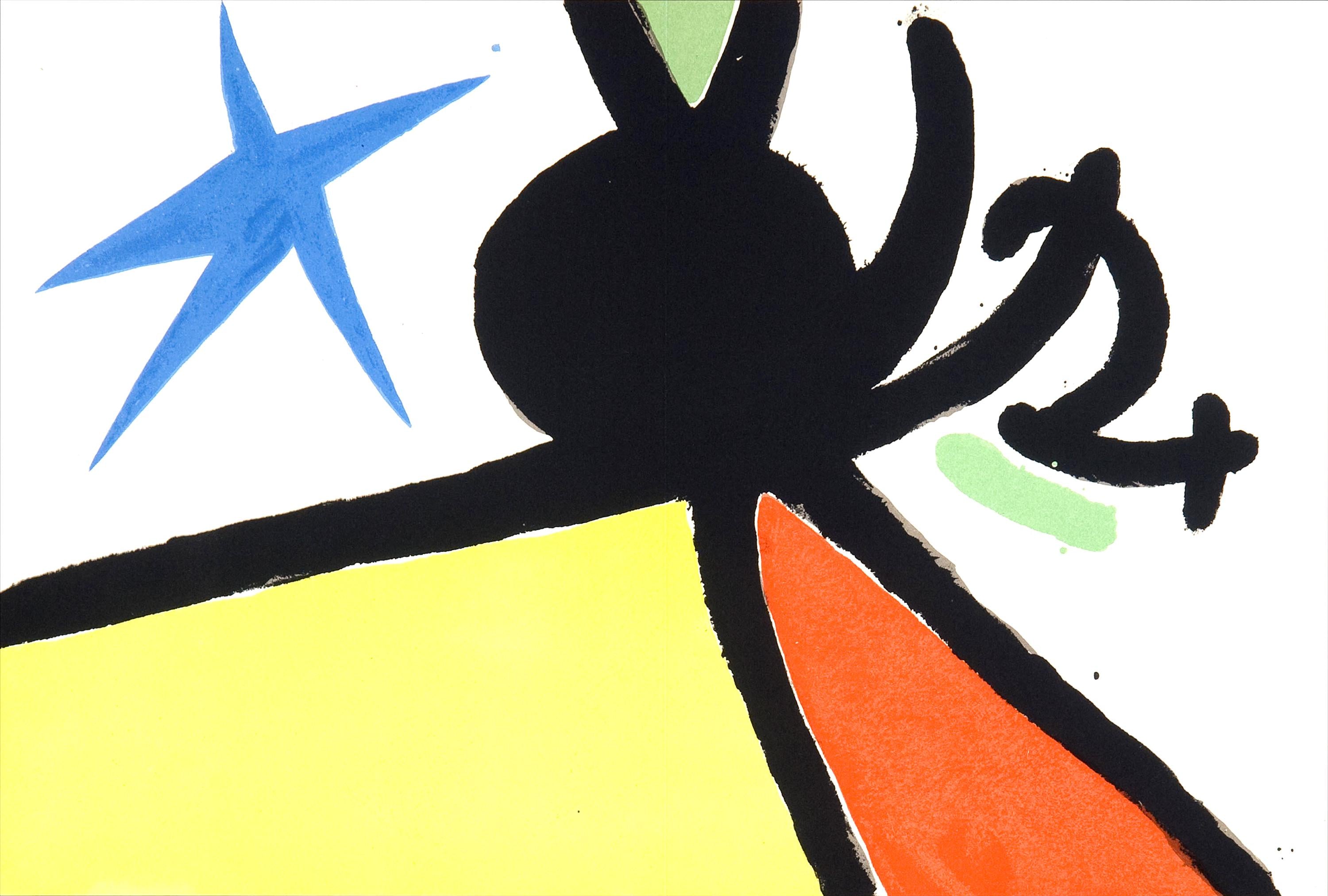 Joan Miró, Composition (Mourlot 872-881; Cramer 164), El tapís de Tarragona, Limited Edition Lithograph