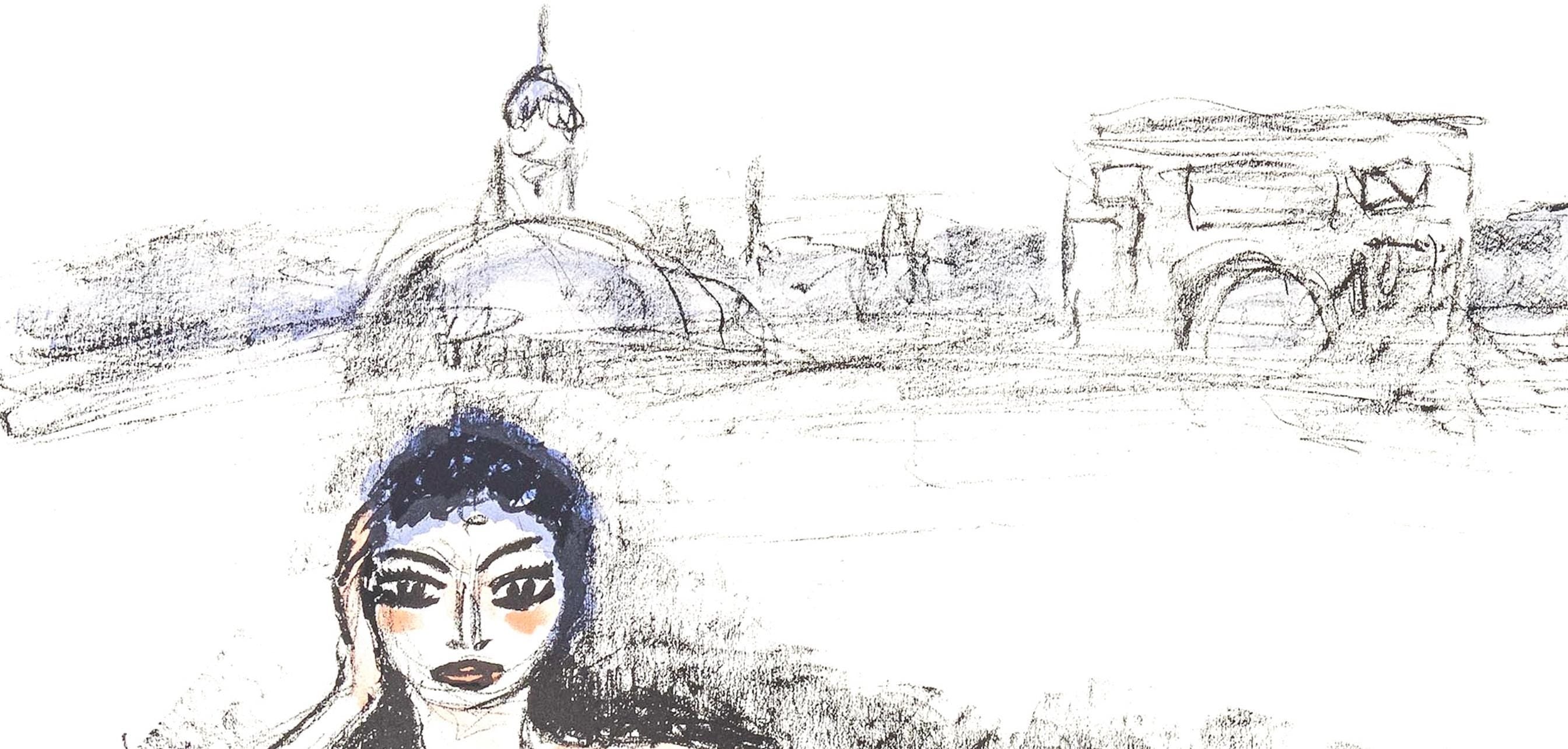 Kees van Dongen, La Sirène de Paris (Juffermans JL 35), Regards sur Paris, Limited Edition Lithograph