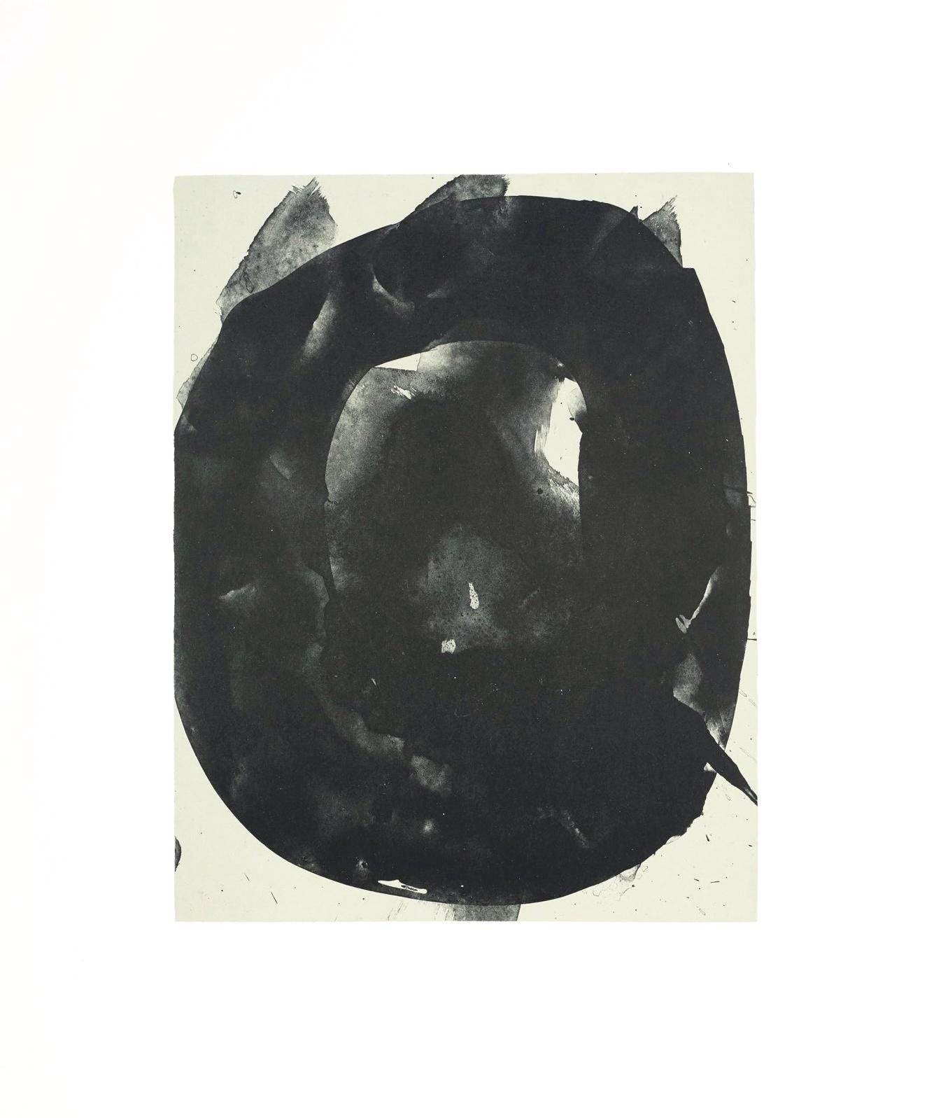 Robert Motherwell, Nocturne V (Belknap 354-380; Engberg/Banach 415-441), Three Poems, Limited Edition Lithograph