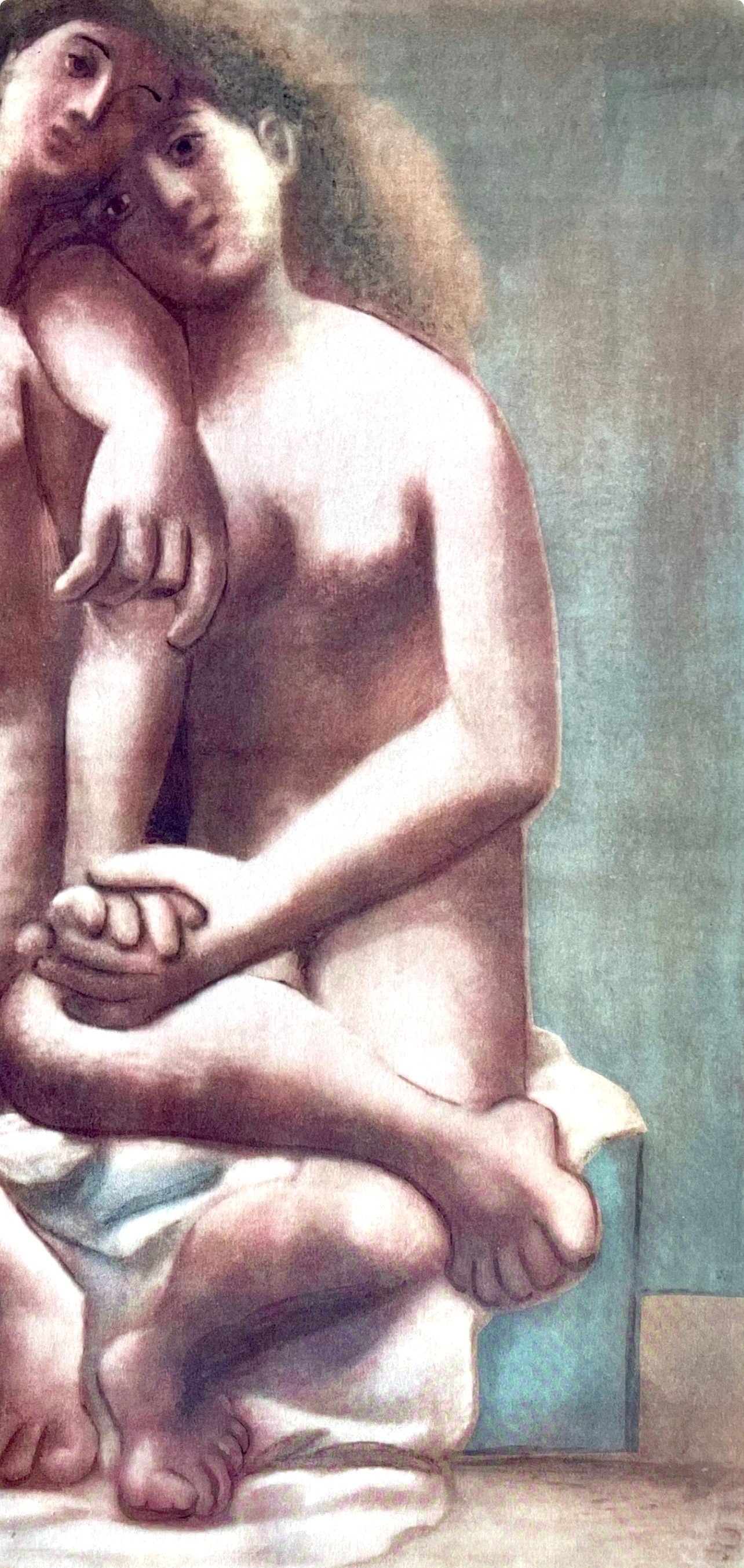 Pablo Picasso, Two Nudes (Orozco 95), Picasso: Fifteen Drawings, Limited Edition Lithograph