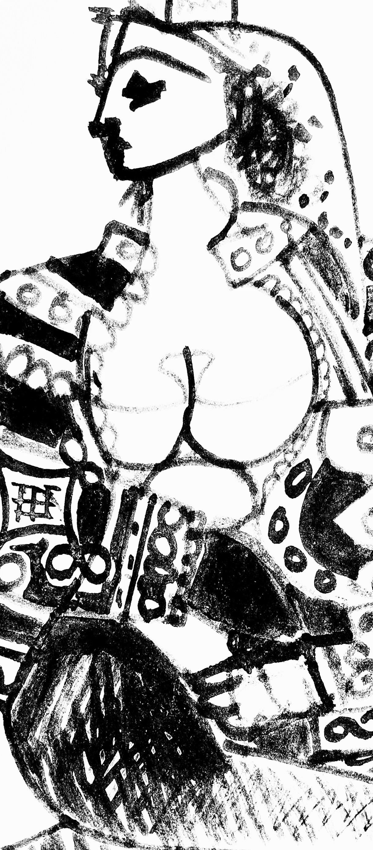 Pablo Picasso, Composition (Cramer 101), Carnet de la Californie, Limited Edition Lithograph