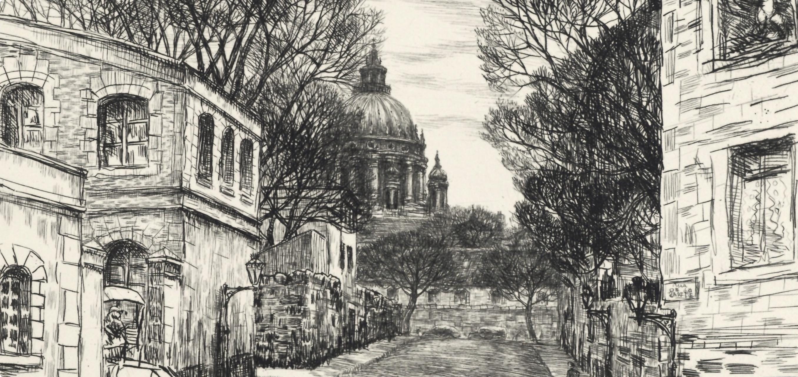 Jean Frélaut, De la Sante aux Gobelins, A La gloire à Paris, Limited Edition Etching