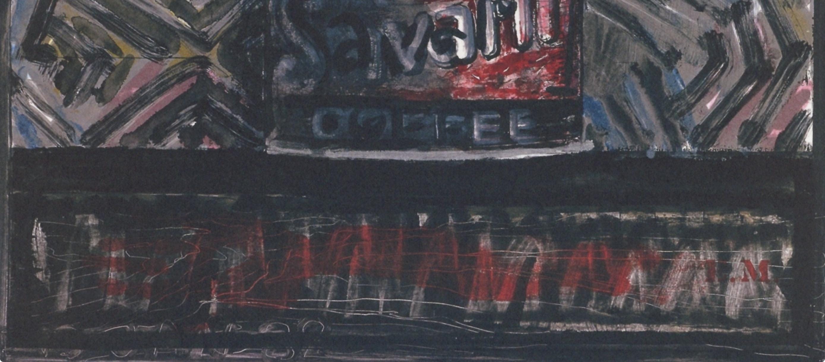 Jasper Johns, Composition, Jasper Johns, 17 Monotypes, Limited Edition Héliogravure
