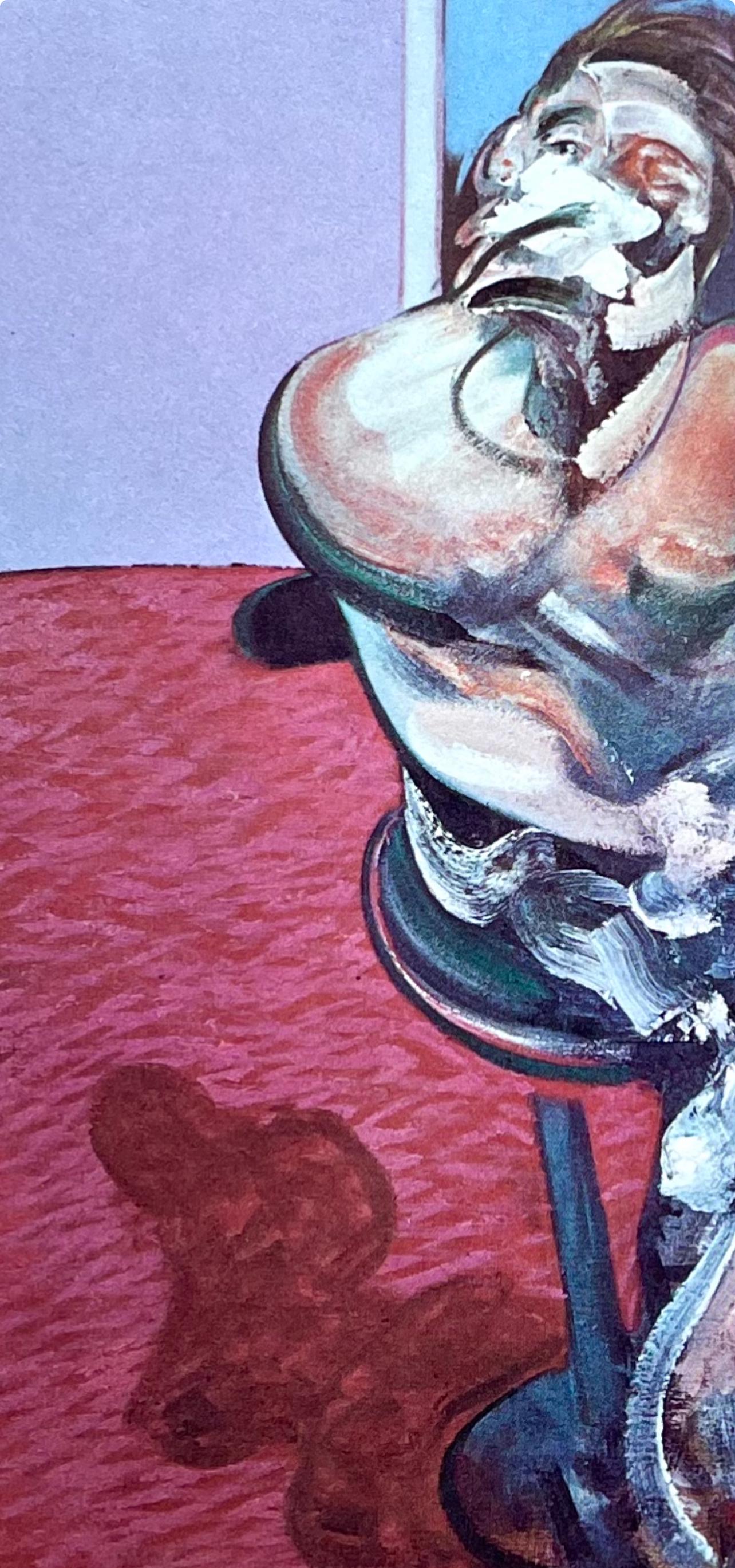Francis Bacon, Portrait of George Dyer Talking, Derrière le miroir, Limited Edition Lithograph