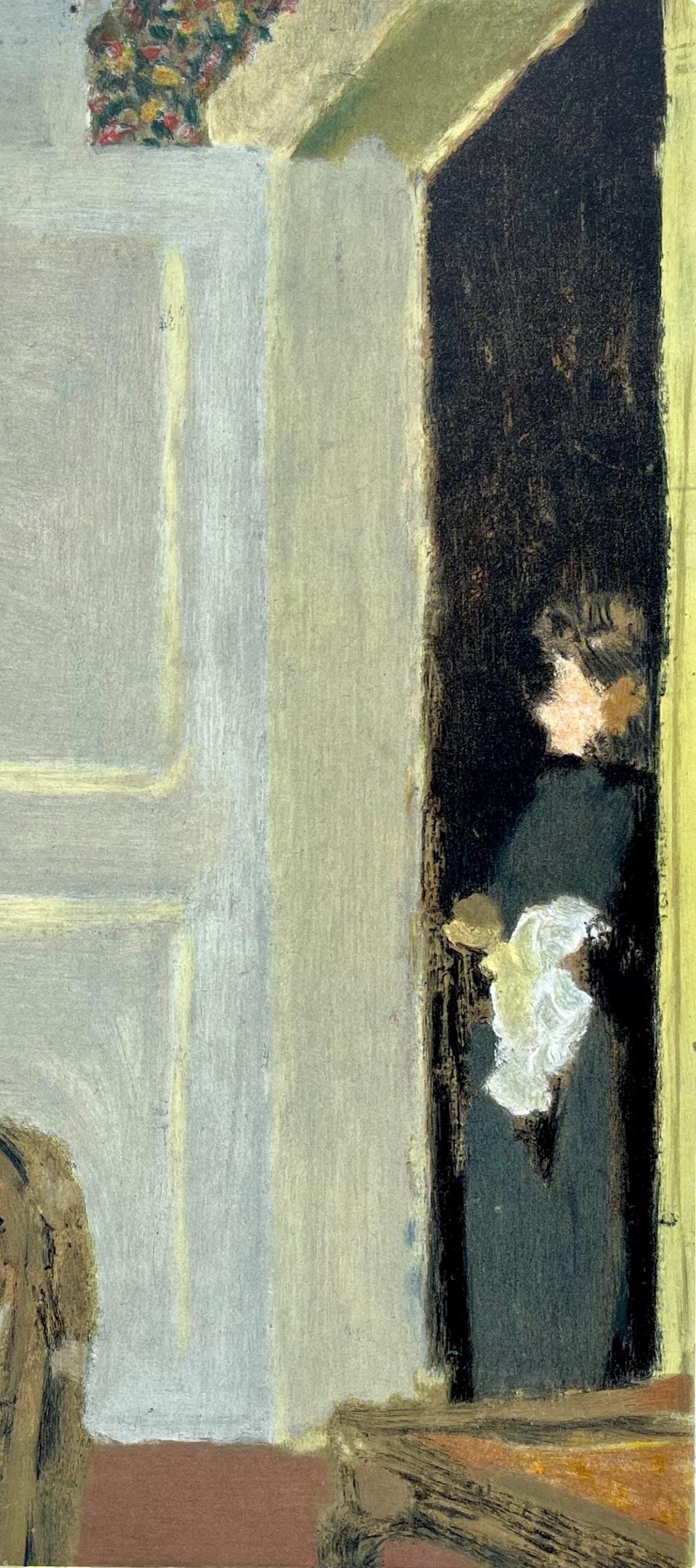 Édouard Vuillard, Composition, Derrière le miroir, Limited Edition Lithograph