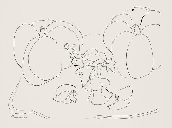 Henri Matisse, Série H, var. 7 (Duthuit 9), Henri Matisse, Dessins, Thèmes et variations, Limited Edition Lithograph