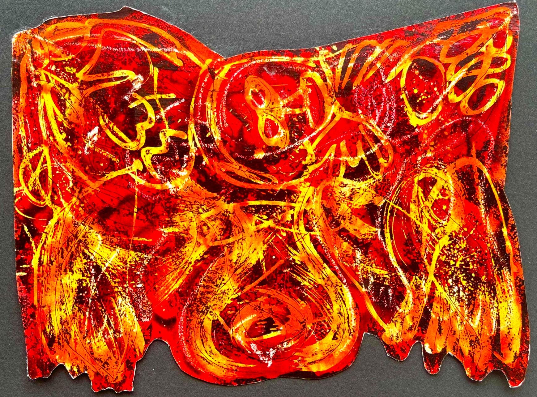 Alfonso Ossorio, Composition, Peintures initiatiques d'Alfonso Ossorio, Limited Edition Lithograph