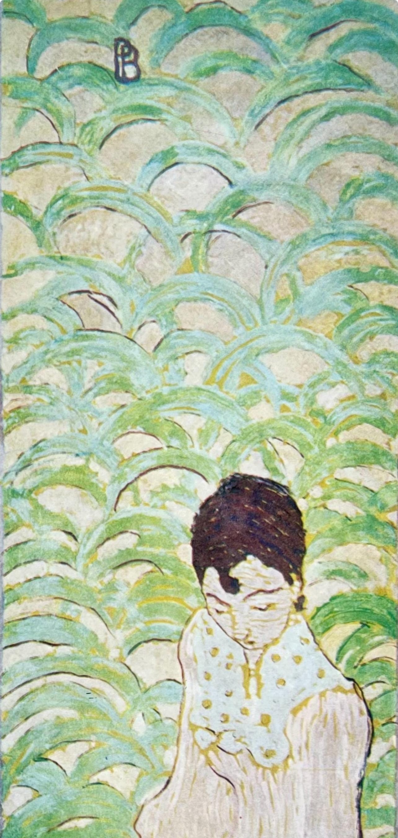 Pierre Bonnard, Composition, Derrière le miroir, Limited Edition Lithograph