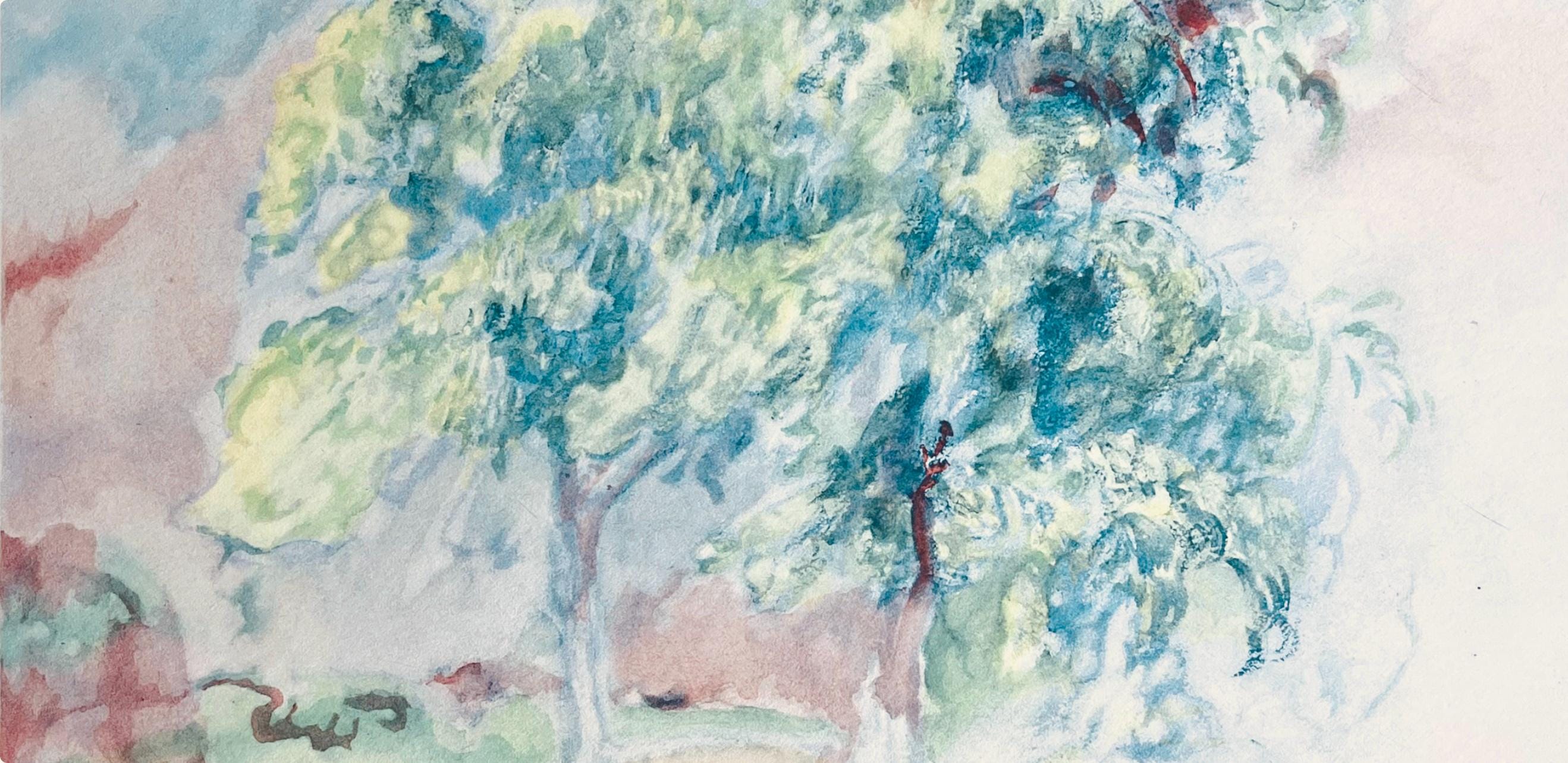 Pierre-Auguste Renoir, Composition, Seize Aquarelles et Sanguines de Renoir, Limited Edition Lithograph