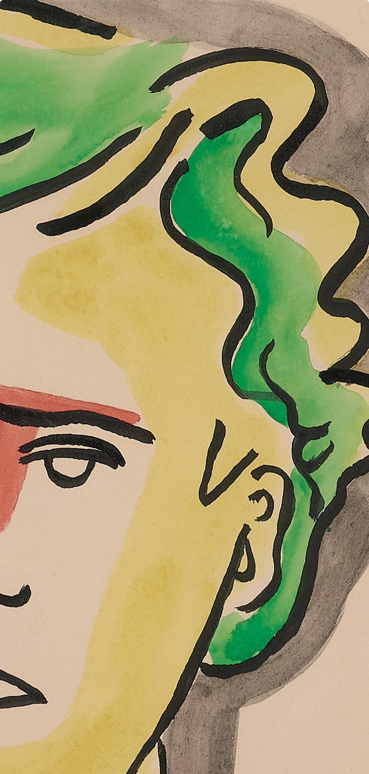 Fernand Léger, Composition (Saphire 24-38), Les Illuminations, Limited Edition Lithograph