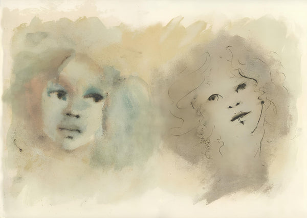 Léonor Fini, Composition, Parallèlement, Limited Edition Lithograph