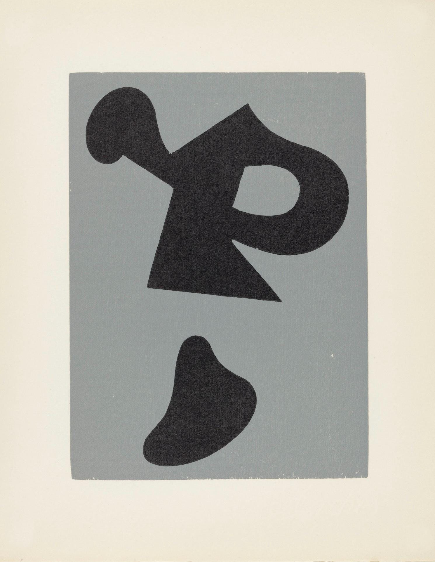Hans Jean Arp, Composition (Arntz 148-175; Hagenbach A 25; Bolliger 54), Dreams and Projects, Limited Edition Woodcut