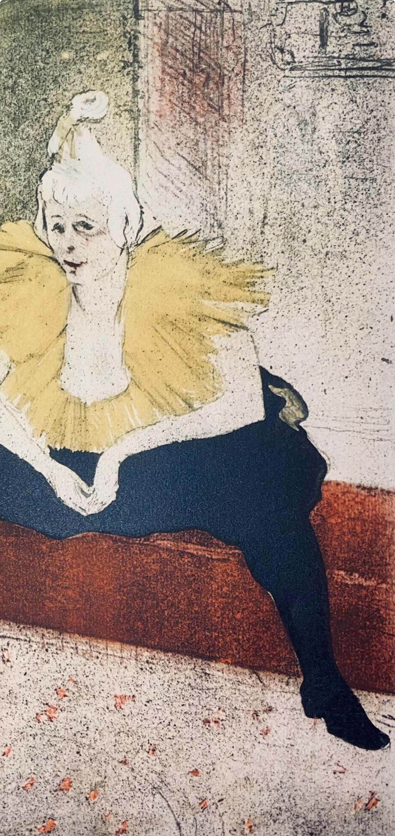 Henri de Toulouse-Lautrec, Composition, Images de Lautrec, 21 Planches en Couleurs, Collezione dell'Obelisco, Limited Edition Lithograph