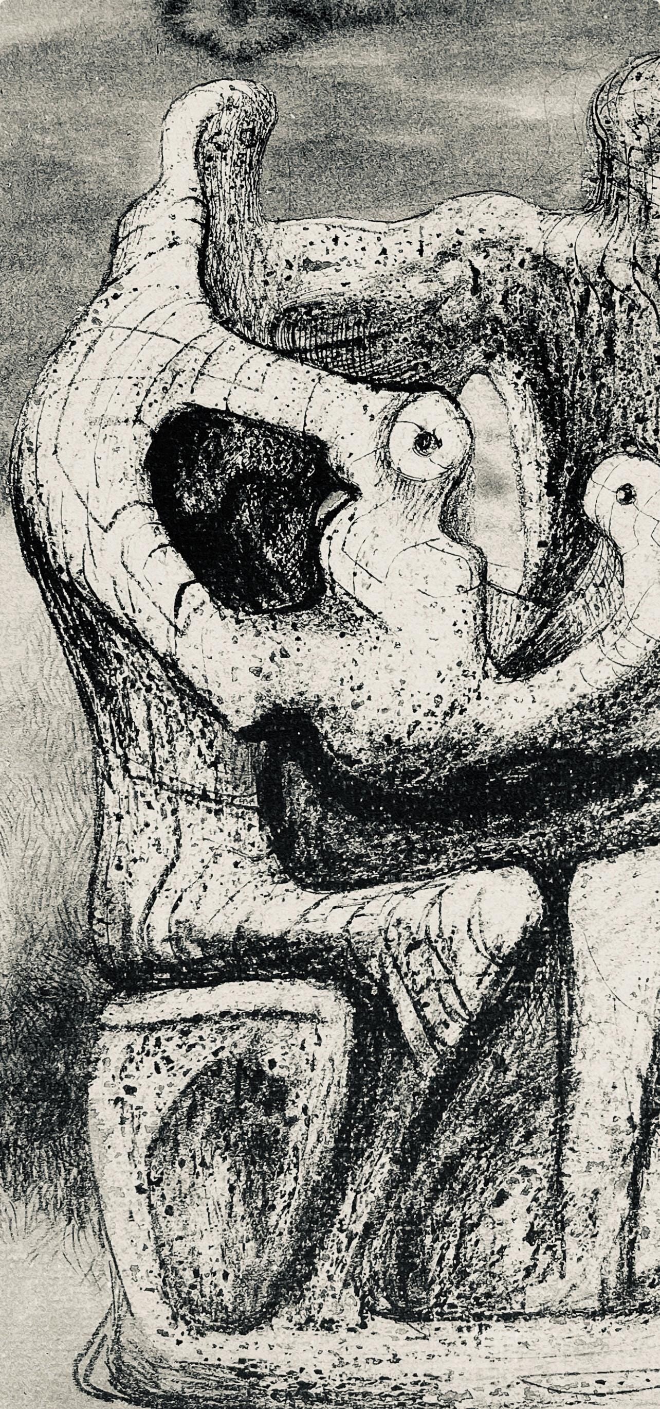 Henry Moore, Family Group, The Drawings of Henry Moore, Limited Edition Lithograph