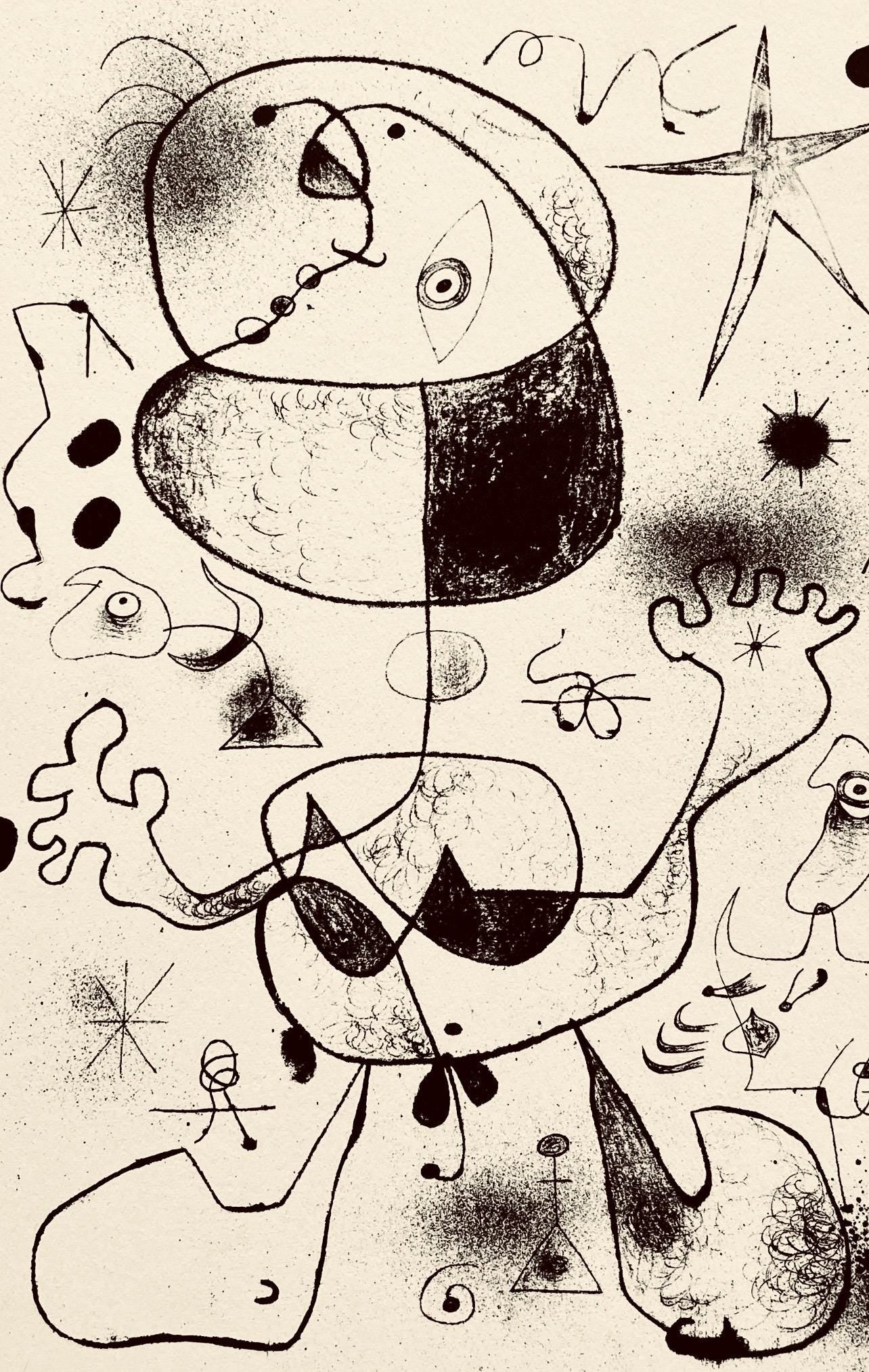 Joan Miró, Composition, The Prints of Joan Miro, Limited Edition Etching