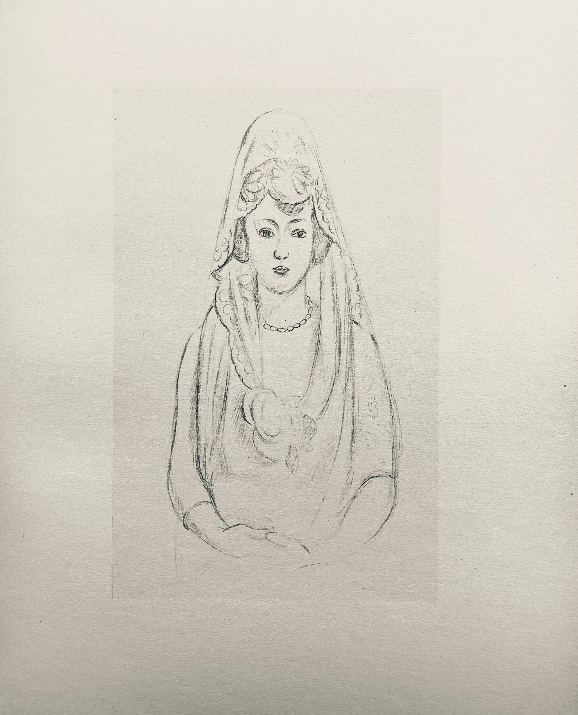 Henri Matisse, Composition (Dutel 3), Dessins de Henri-Matisse, Limited Edition Lithograph