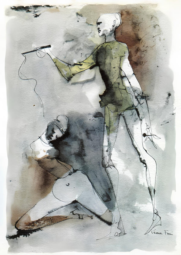 Léonor Fini, Composition, Histoire d'O, Limited Edition Lithograph
