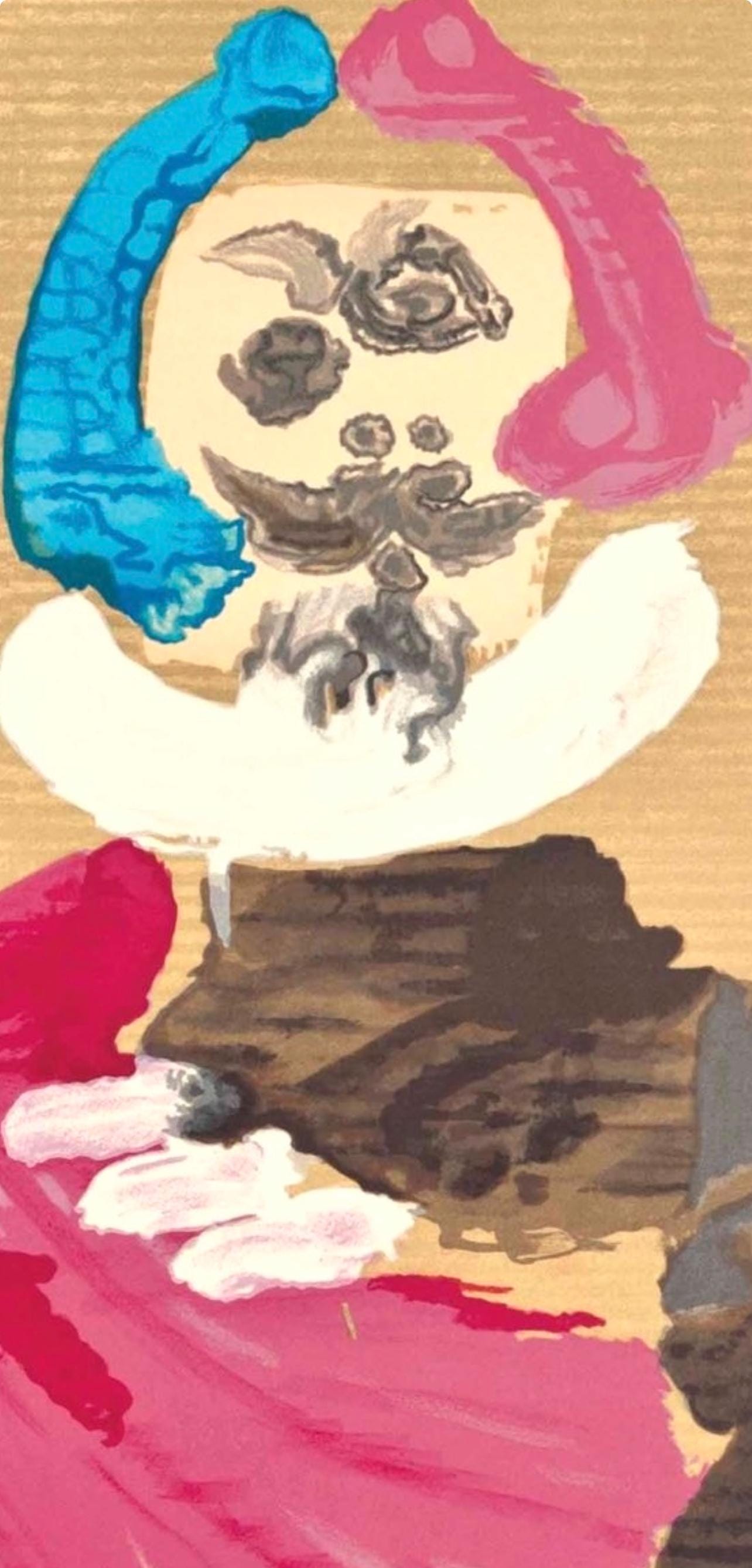 Pablo Picasso, Composition (Orozco 207-261), Vingt-Neuf Portraits Imaginaires, Limited Edition Lithograph