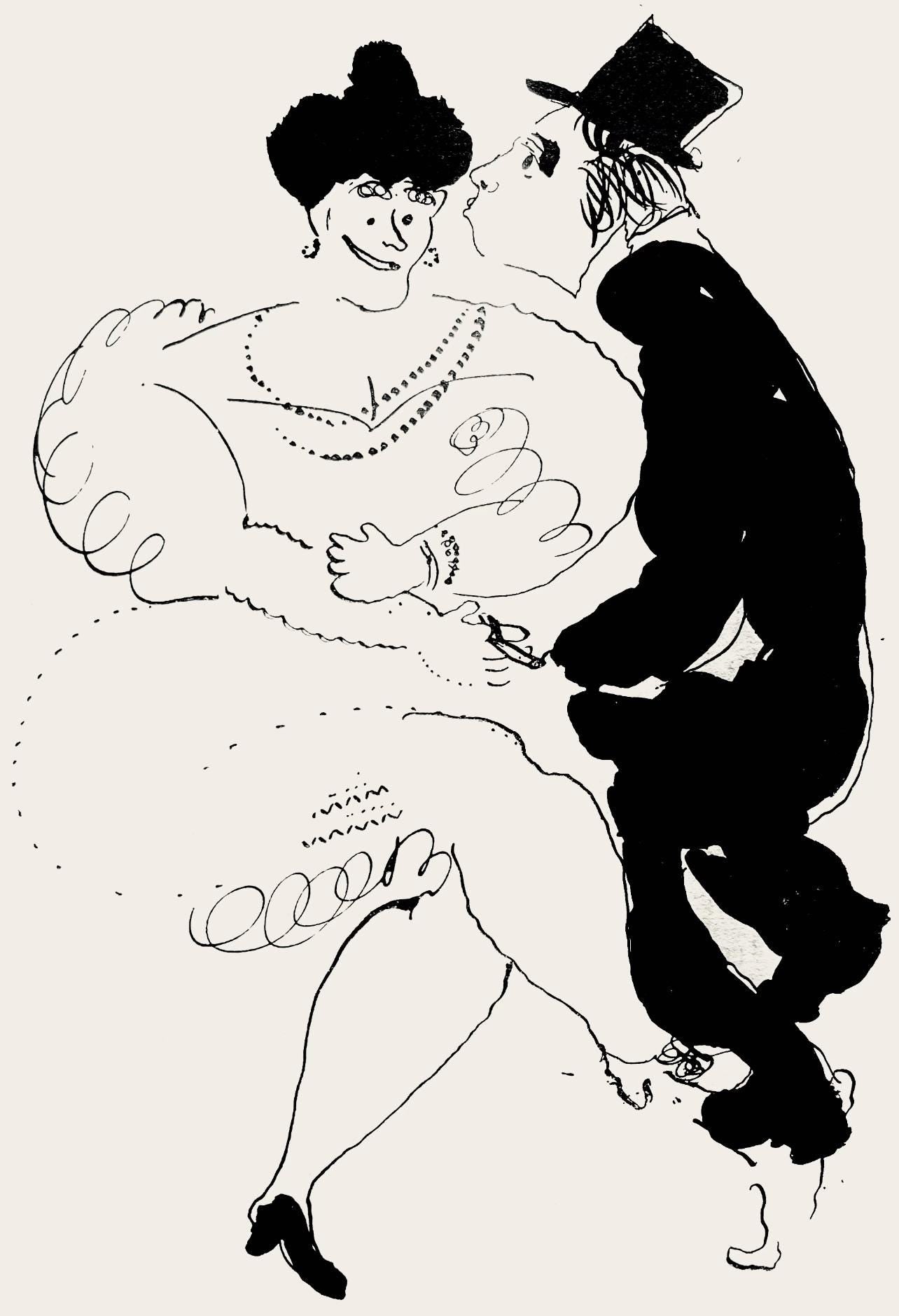 Marc Chagall, Composition, Suite Provinciale avec 92 dessins inédits de Marc Chagall, Limited Edition Lithograph
