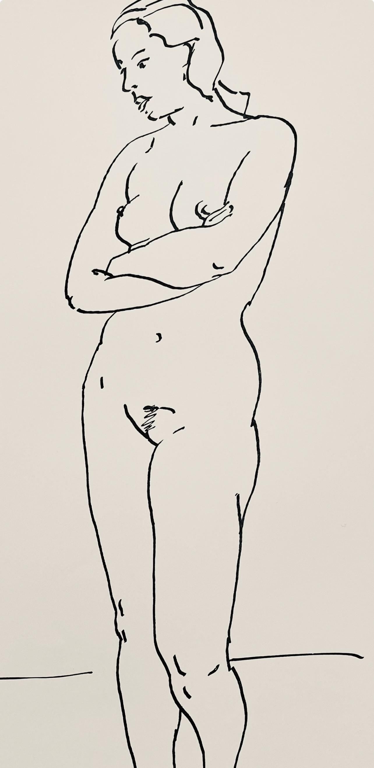 Henry Strater, Composition, 24 Drawings by Henry Strater, Limited Edition Lithograph