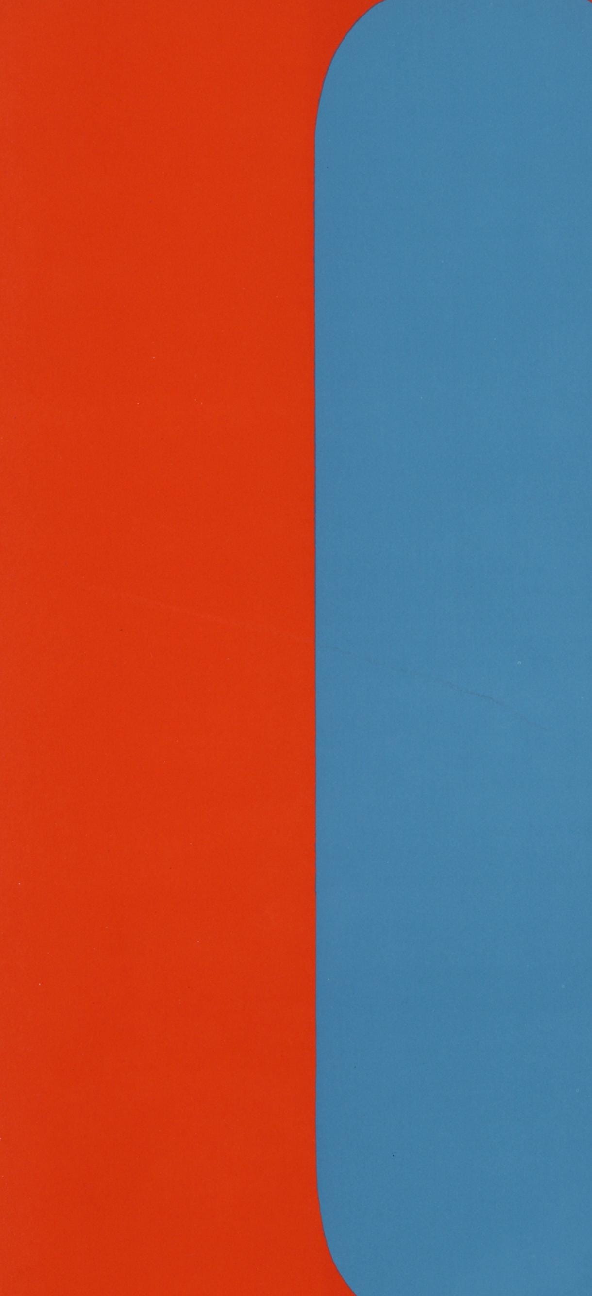 Ellsworth Kelly, Composition (Axsom, I-B), Derrière le miroir, Limited Edition Lithograph