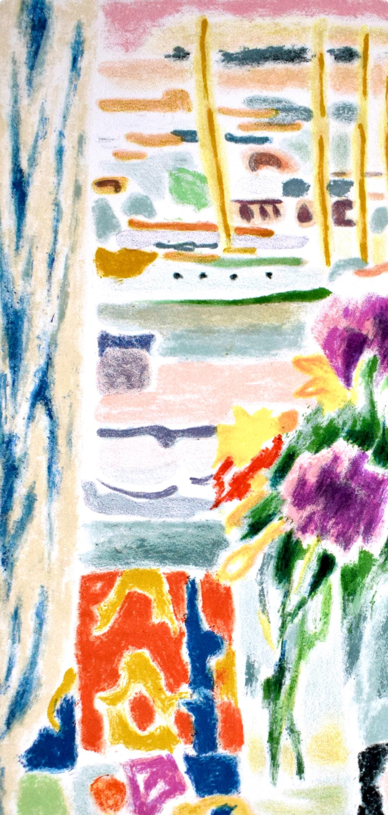 Jules Cavaillès, Composition, Les Peintres mes amis, Limited Edition Lithograph